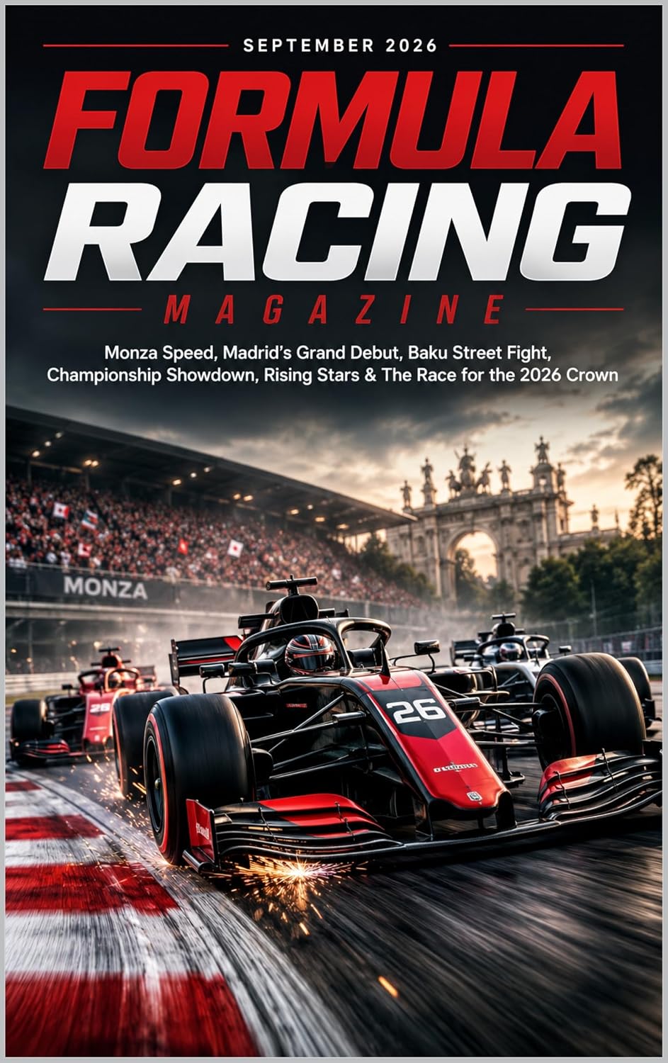 FORMULA RACING MAGAZINE SEPTEMBER 2026: Monza Speed, Madrid's Grand Debut, Baku Street Fight, Championship Showdown, Rising Stars & The Race for the 2026 Crown (English Edition) baixar livro de graça
