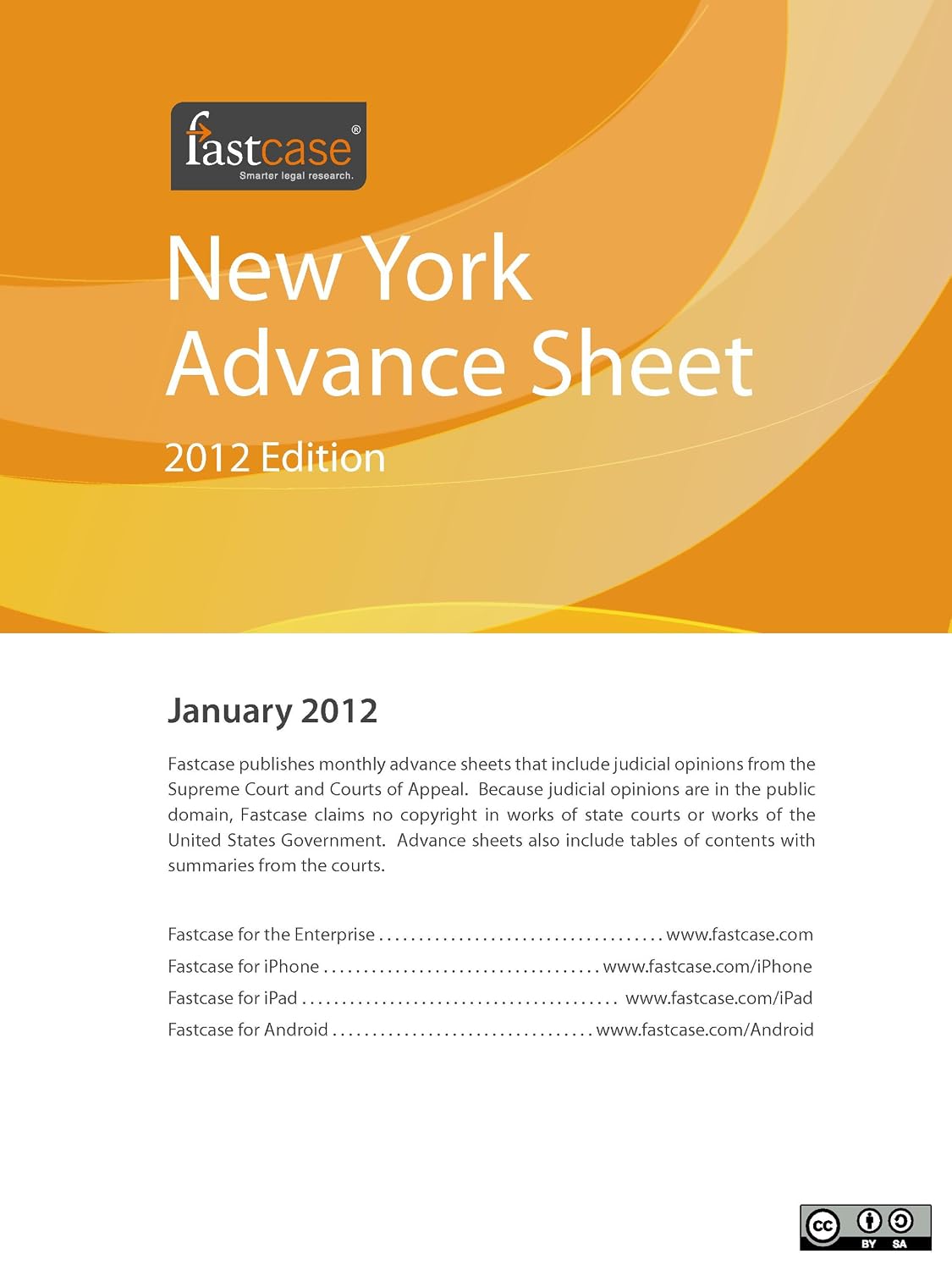 ler totalmente New York Advance Sheet January 2012 (English Edition)