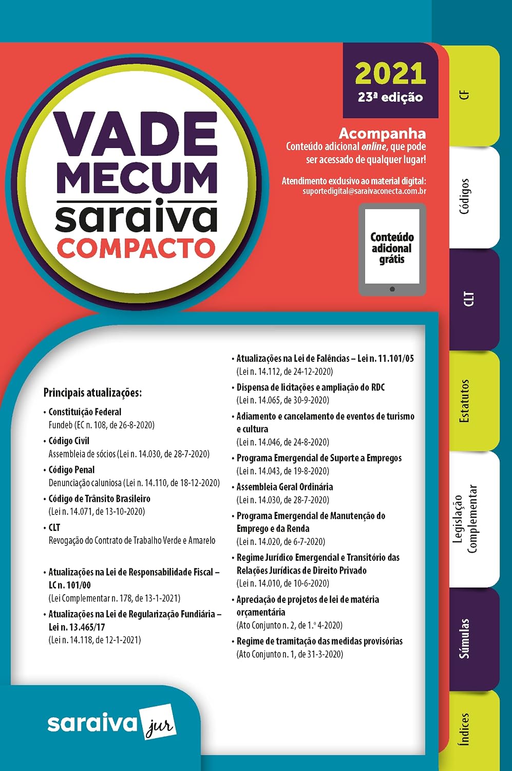 Vade Mecum Compacto - 23ª Edição - 2021 baixar o livro de graça
