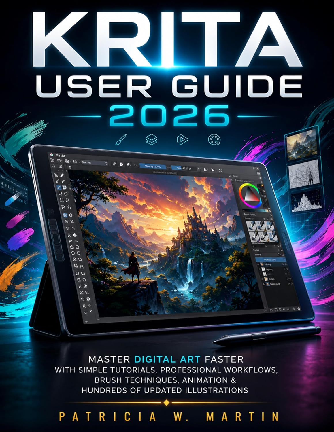 KRITA USER GUIDE 2026: Master Digital Art Faster with Simple Tutorials, Professional Workflows, Brush Techniques, Animation & Hundreds of Updated Illustrations (English Edition) baixar o livro de graça
