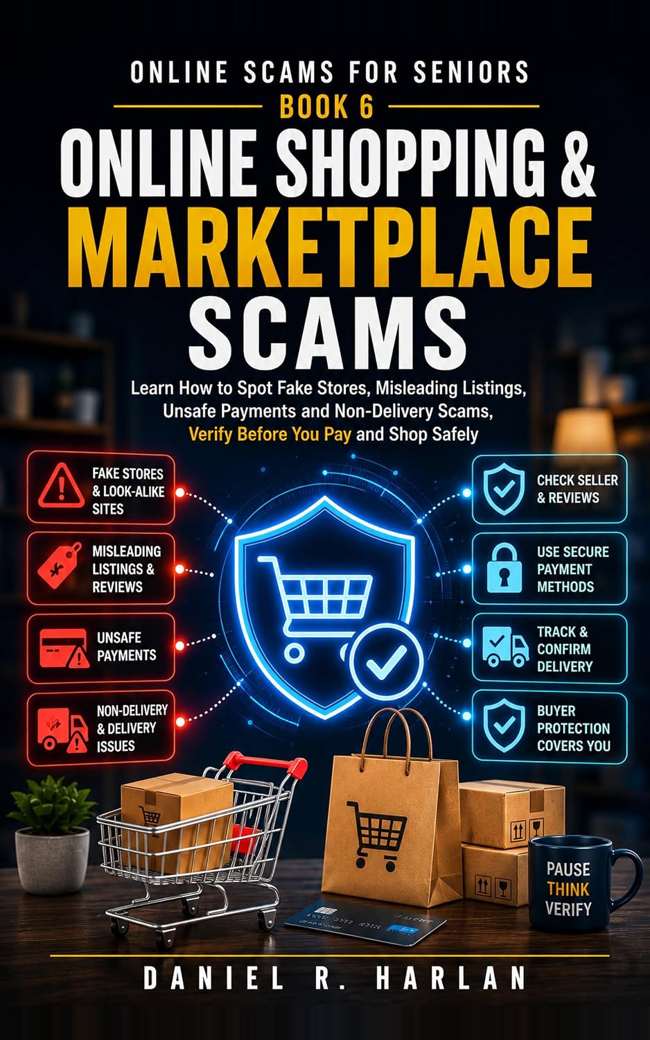 Online Shopping & Marketplace Scams: Learn How to Spot Fake Stores, Misleading Listings, Unsafe Payments and Non-Delivery Scams, Verify Before You Pay... Scams for Seniors Book 6) (English Edition) baixar livro de graça