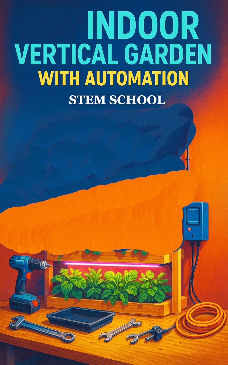 ler totalmente Indoor Vertical Garden with Automation: Build a Smart Space-Saving Garden with Automated Watering and Sustainable Indoor Growing (English Edition)