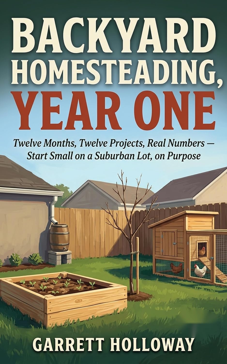 capítulo por capítulo baixar BACKYARD HOMESTEADING, YEAR ONE: Twelve Months, Twelve Projects, Real Numbers — Start on a Suburban Lot Without the Acreage, the Guesswork, or a Fight with Your HOA (English Edition)