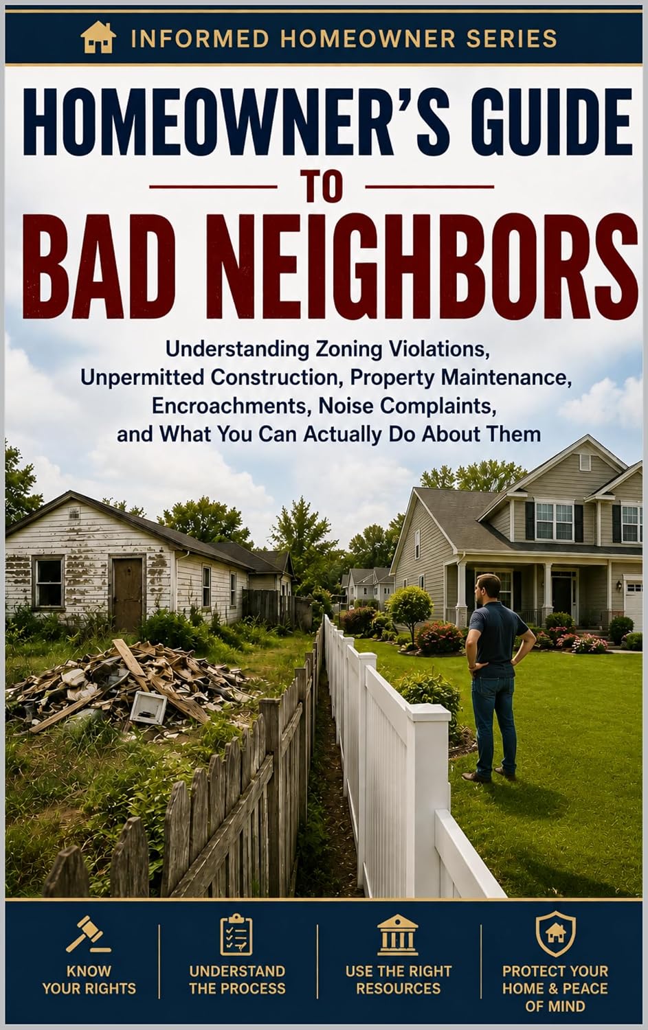 capítulo por capítulo baixar Homeowner's Guide to Bade Neighbors: Understanding Zoning Violations, Unpermitted Construction, Property Maintenance, Encroachments, Noise Complaints,... Homeowner Book 19) (English Edition)