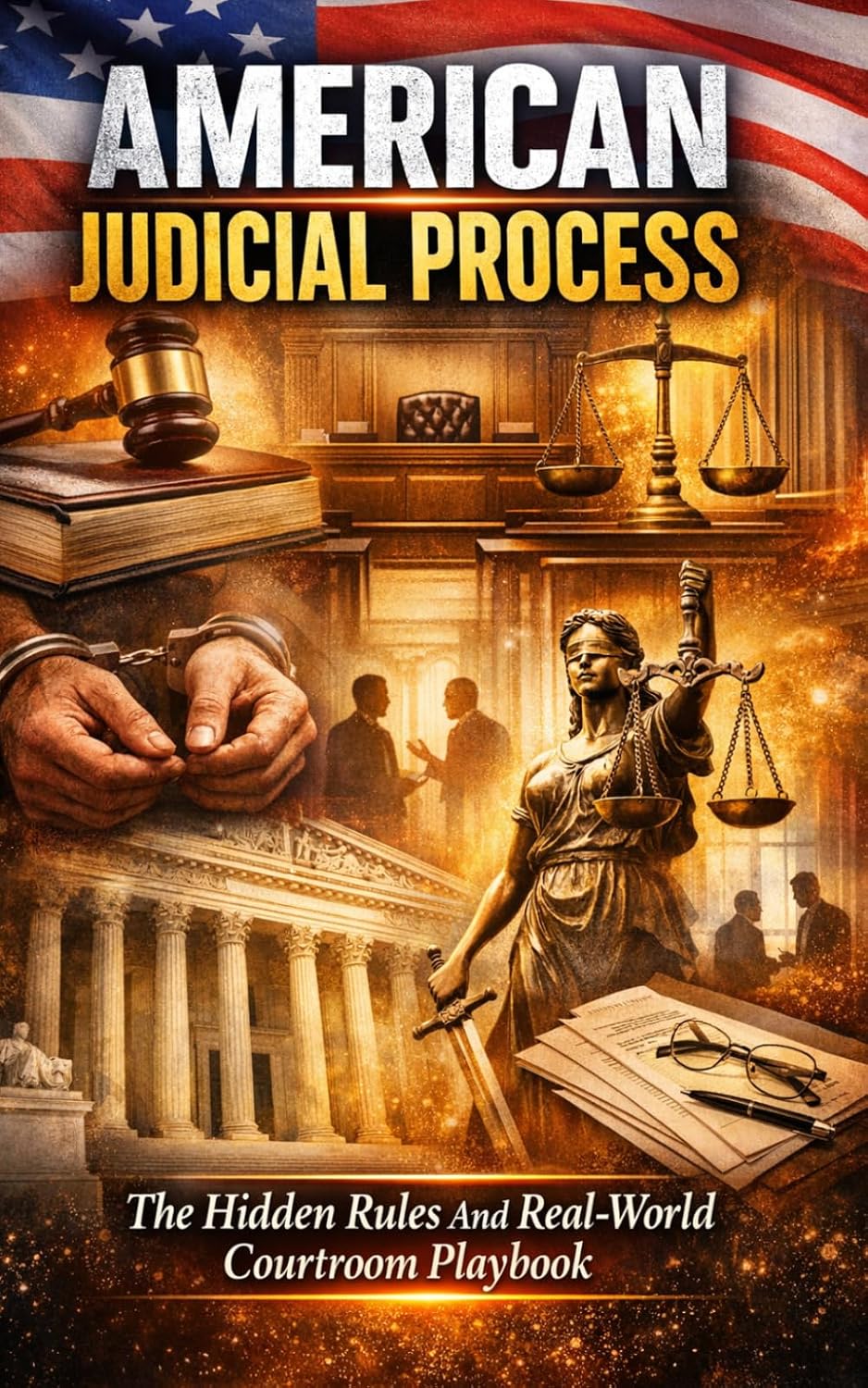 capítulo por capítulo baixar American Judicial Process: The Hidden Rules And Real-World Courtroom Playbook: Step-By-Step Guide To US Courts, Police Stops, Arrest, Bail, Trials,... Rights Lawsuits, And Administrative Hearings