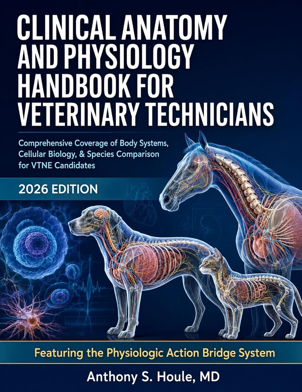 Clinical Anatomy and Physiology Handbook for Veterinary Technicians: Comprehensive Coverage of Body Systems, Cellular Biology, & Species Comparison for VTNE Candidates (English Edition) baixar o livro de graça