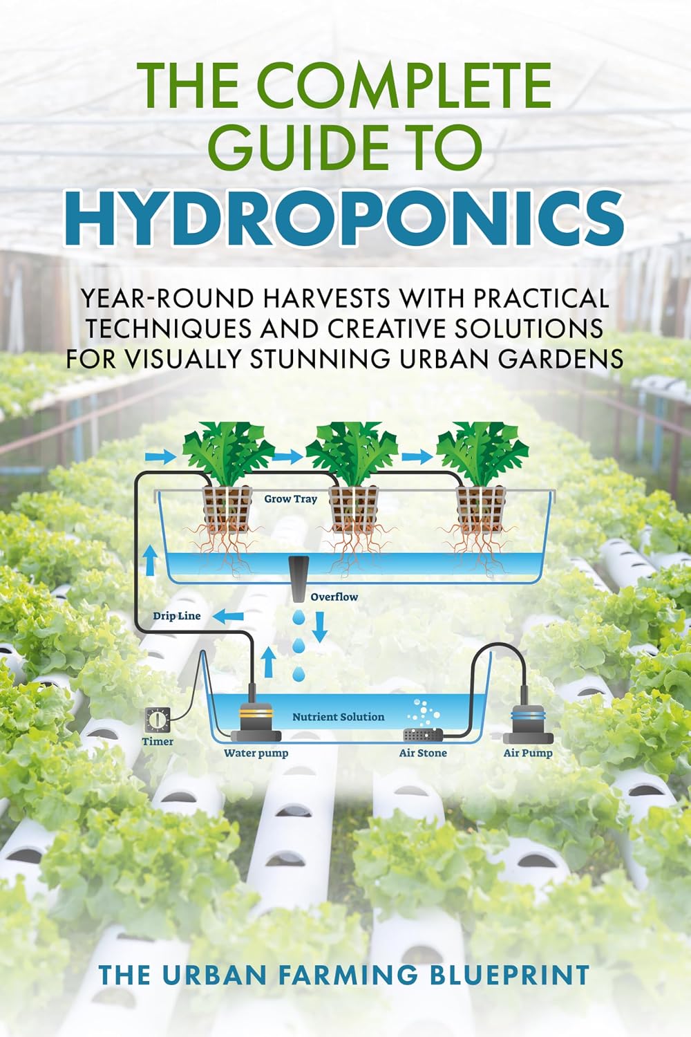 ler totalmente The Complete Guide to Hydroponics: Year-Round Harvests with Practical Techniques and Creative Solutions for Visually Stunning Urban Gardens (The Urban Farming Blueprint Book 2) (English Edition)
