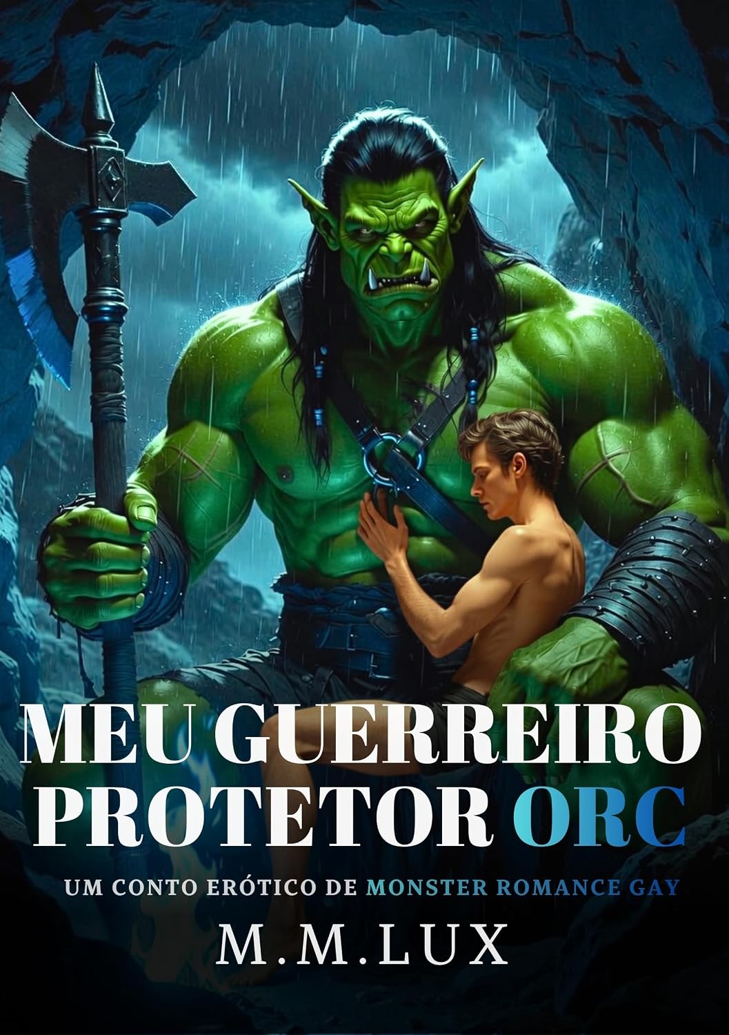 ler totalmente Meu Guerreiro Protetor Orc: Um conto erótico de monster romance gay
