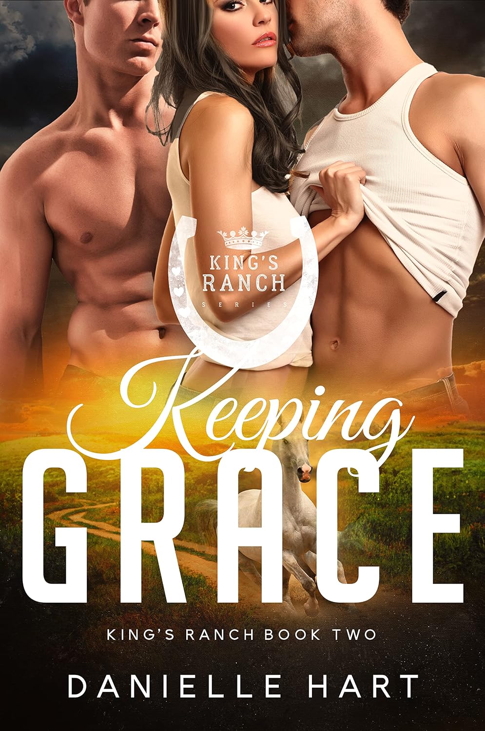 Keeping Grace: An MFM Cowboy Romance (King's Ranch Book 2) (English Edition) baixar livro de graça