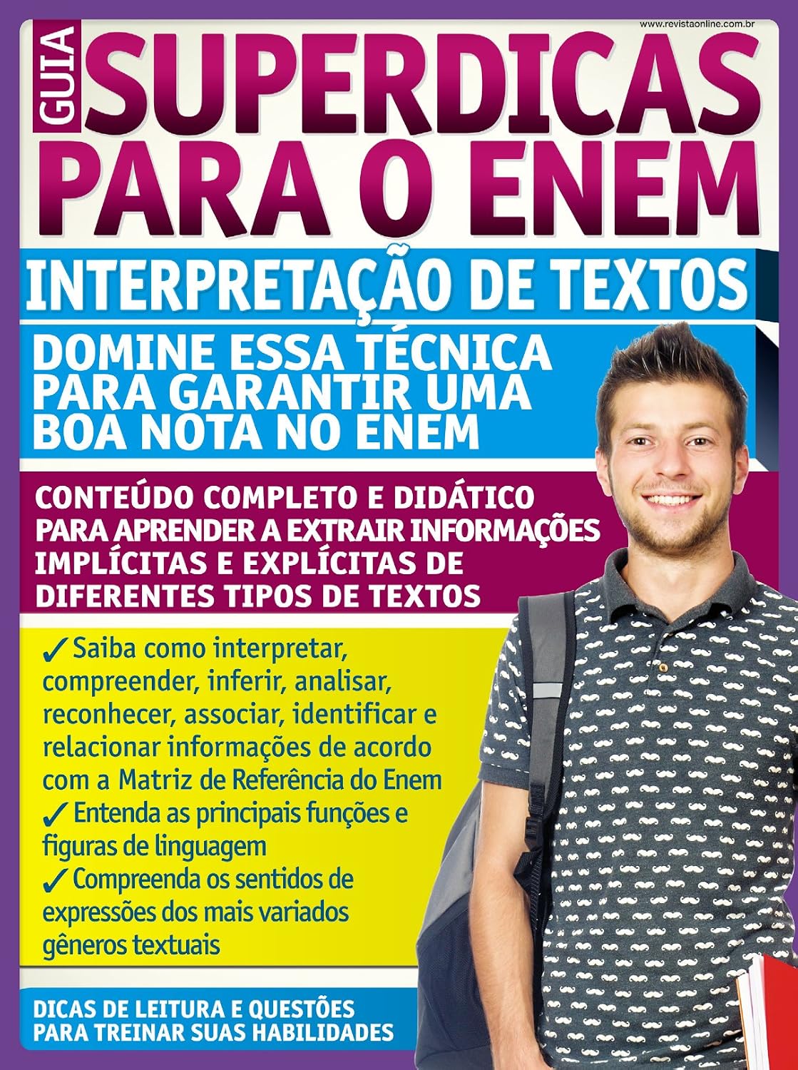 ler totalmente Guia Superdicas para o Enem – Interpretação de textos