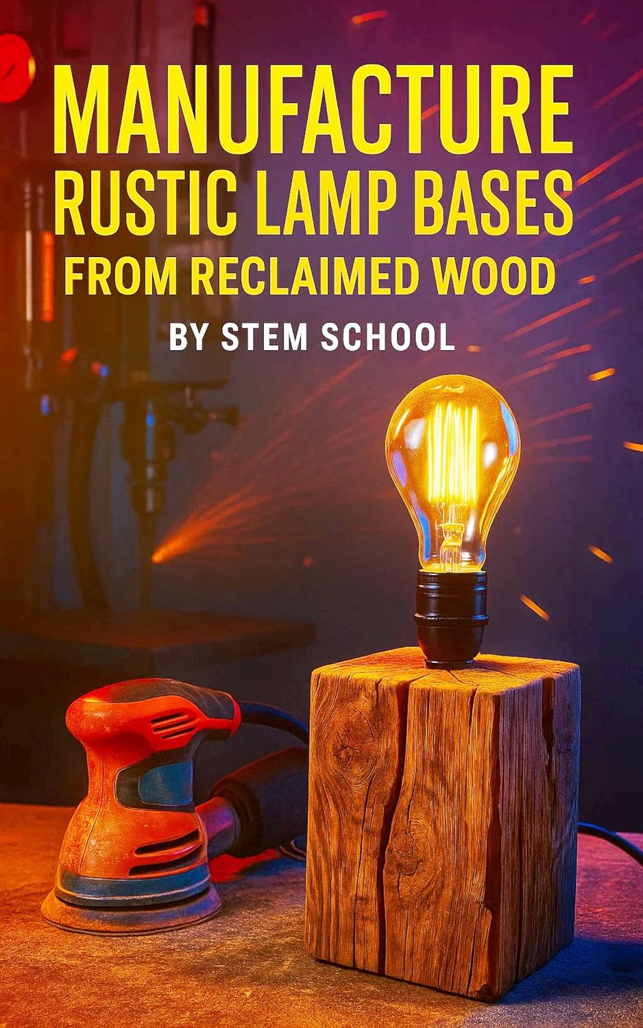ler totalmente Manufacture Rustic Lamp Bases from Reclaimed Wood: DIY Lamp Stands for Farmhouse Style and Modern Home Décor (English Edition)