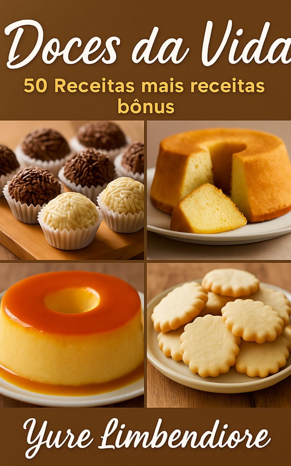 ler totalmente 50 Doces Incríveis + Bônus Exclusivos: Receitas Caseiras, Simples e Deliciosas para Surpreender em Qualquer Ocasião