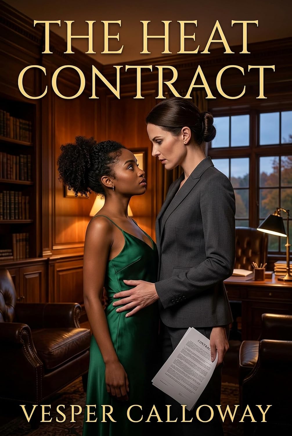 capítulo por capítulo baixar The Heat Contract: An F/F Omegaverse Breeding Romance (Halcyon House Book 1) (English Edition)