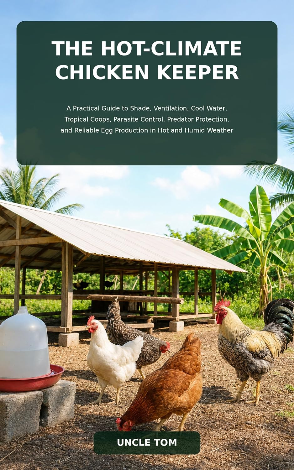 ler totalmente The Hot-Climate Chicken Keeper: A Practical Guide to Shade, Ventilation, Cool Water, Tropical Coops, Parasite Control, Predator Protection, and Reliable... Climate Animal Keeping) (English Edition)
