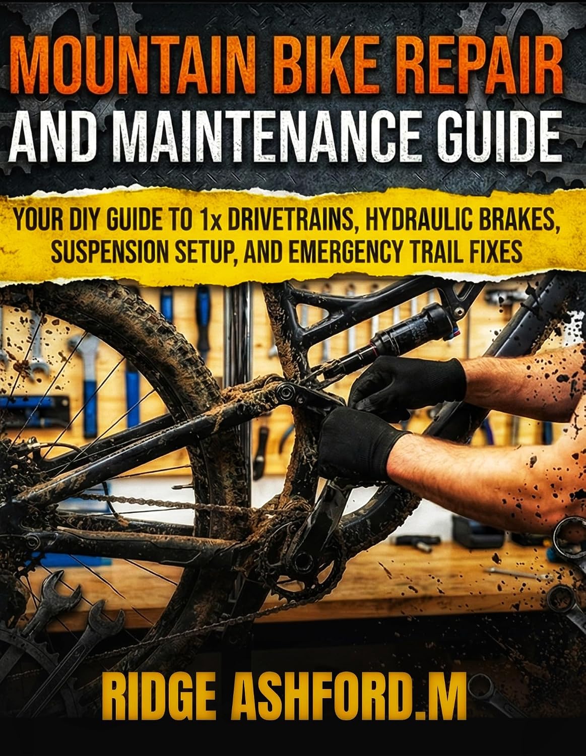ler totalmente Mountain Bike Repair and Maintenance Guide: Your DIY Guide to 1x Drivetrains, Hydraulic Brakes, Suspension Setup, and Emergency Trail Fixes (Repair & Survival Library Book 2) (English Edition)