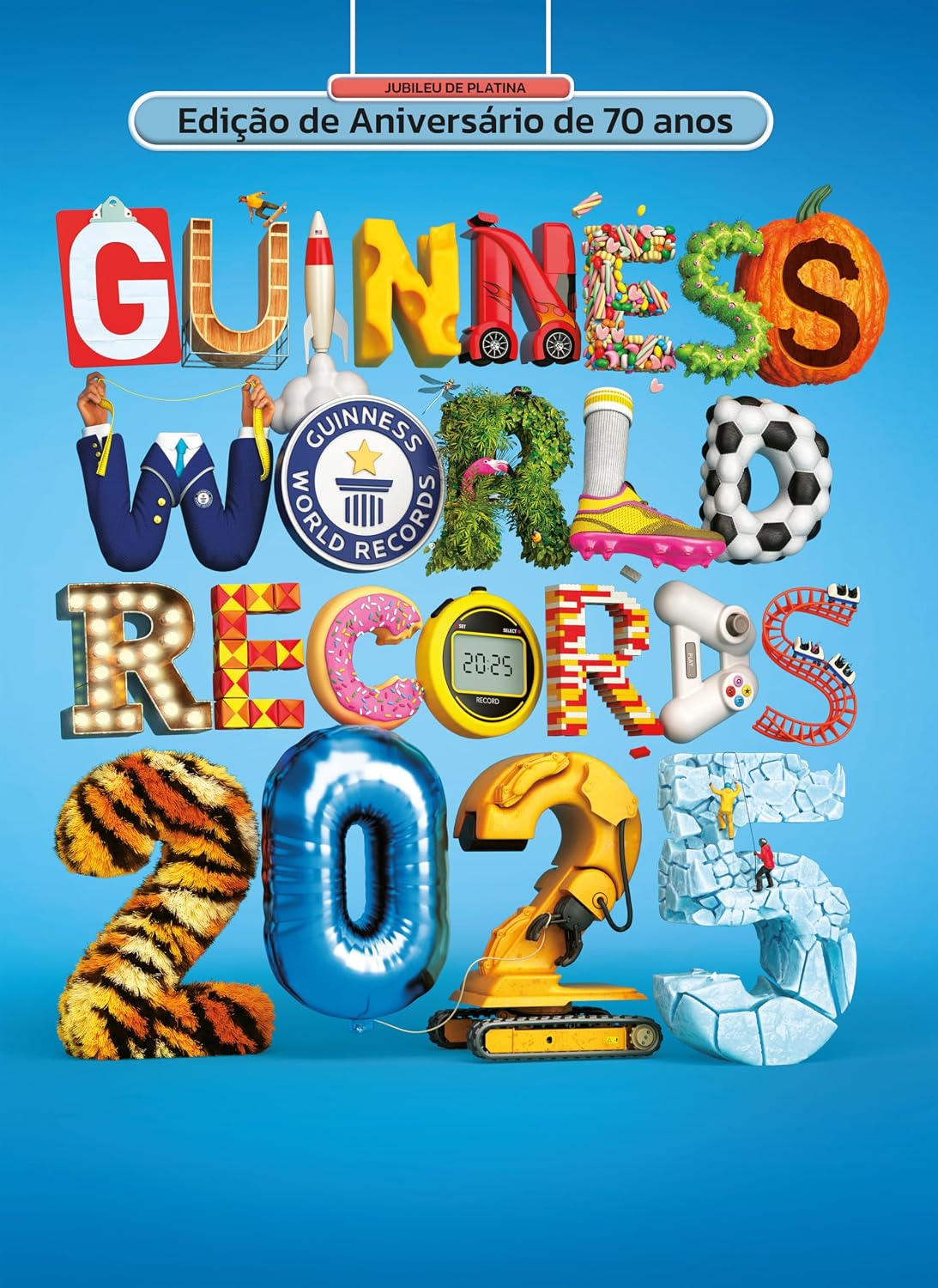 capítulo por capítulo baixar Guinness World Records 2025 – Edição de aniversário de 70 anos do maior livro de recordes do mundo
