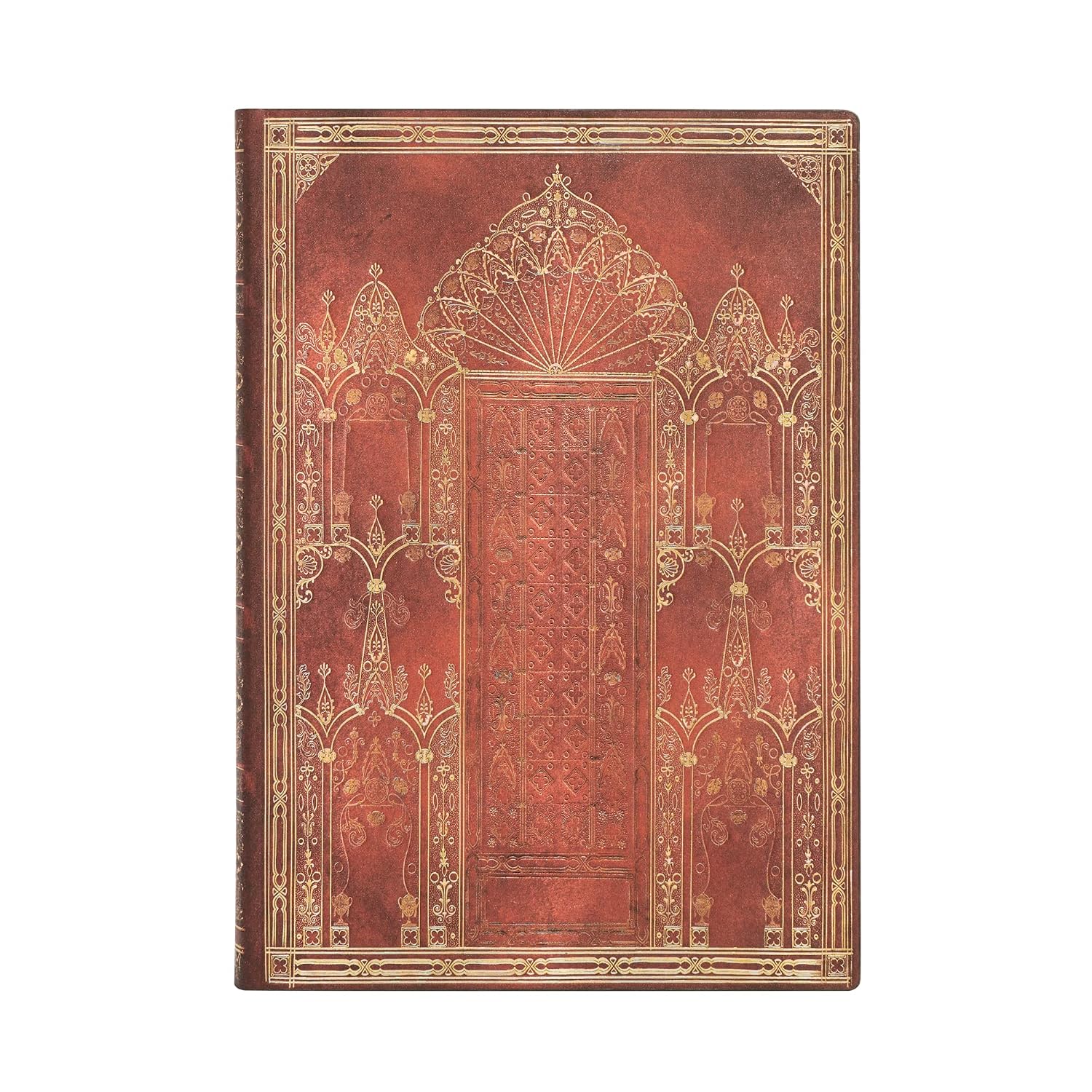 PAPERBLANKS FLEXIS GOTHIC REVIVAL MIDI FB9338-1: Flexi softcover, 100 gsm, ribbon marker, memento pouch, book edge printing, no closure baixar o livro de graça