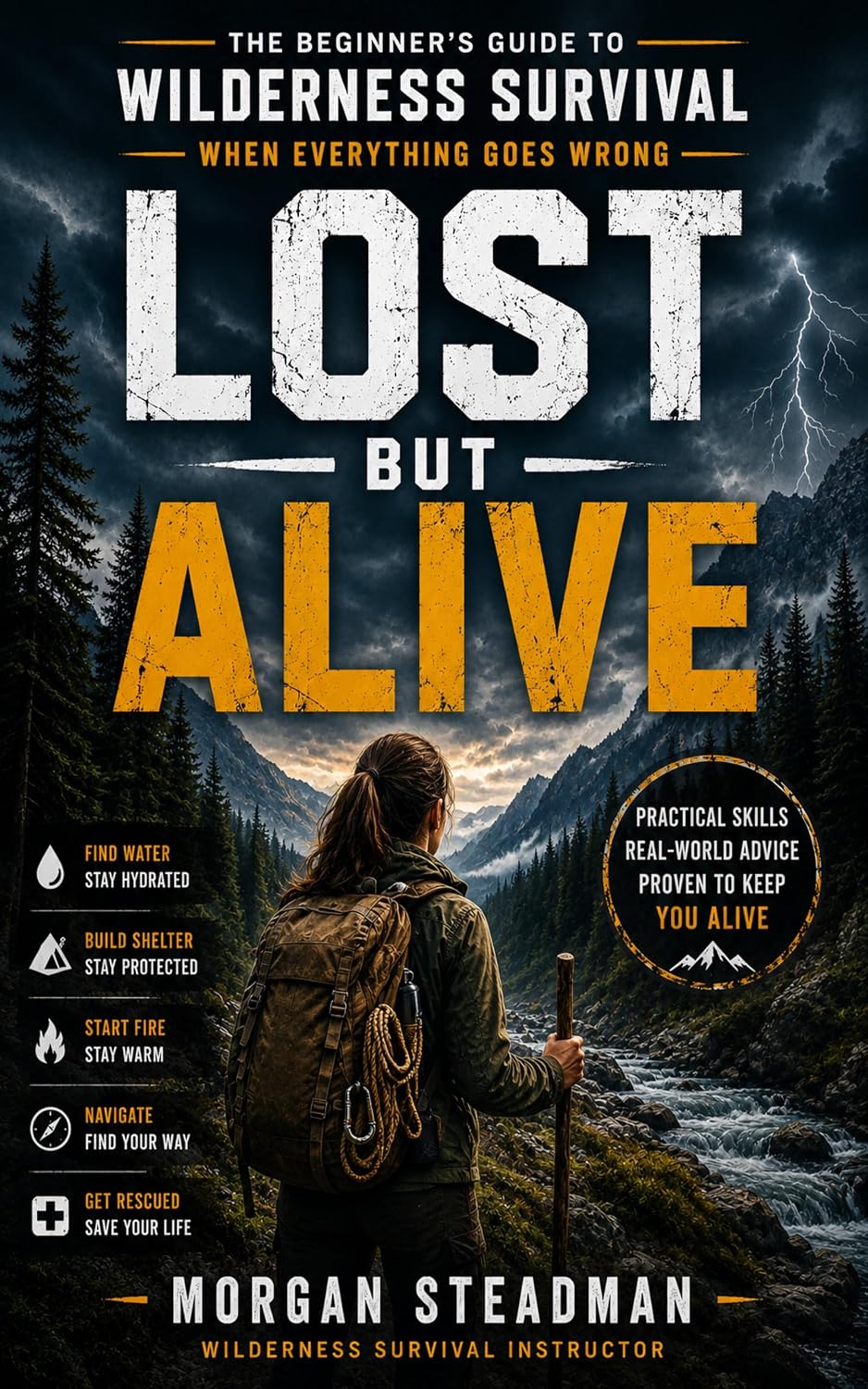 ler totalmente Lost but Alive: The Beginner's Guide to Wilderness Survival When Everything Goes Wrong (English Edition)
