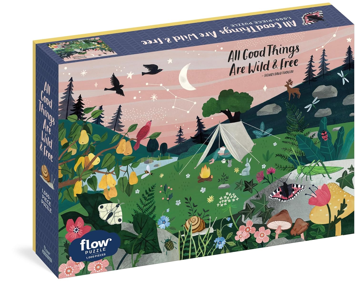 All Good Things Are Wild and Free 1,000-Piece Puzzle (Flow): 1000 Pieces: 1,000-Piece Puzzle (Flow) Adults Families Picture Quote Mindfulness Gift baixar livro de graça