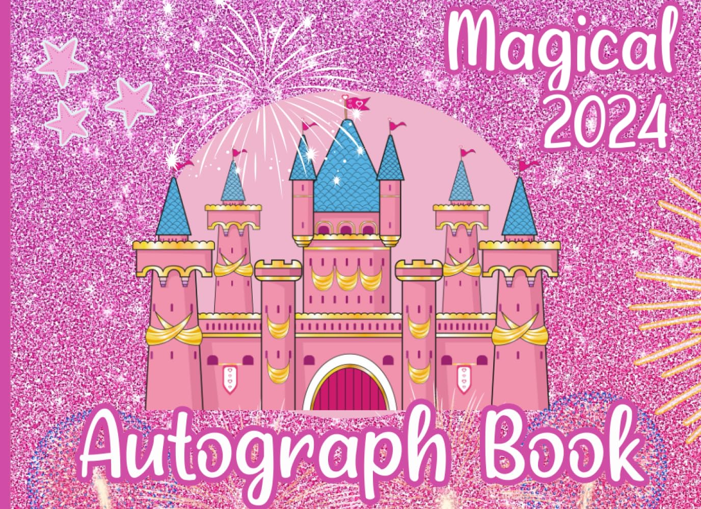 ler totalmente Magical 2024 Autograph Book: Interactive Autograph & Photo Memory Book for girls | 100 Durable Pages for Theme Park Signatures, Photos | Perfect... Boys | Family Memories, and Character Meetups