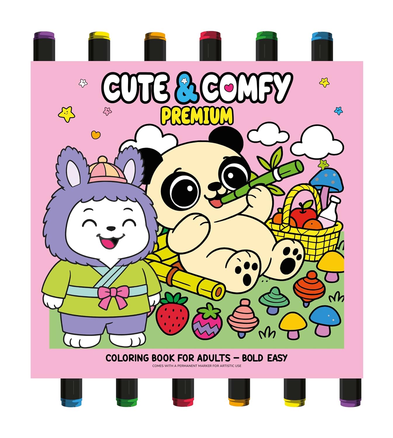 Coleção Cute & Comfy - Premium Edition - Livro de Colorir Adulto baixar o livro de graça