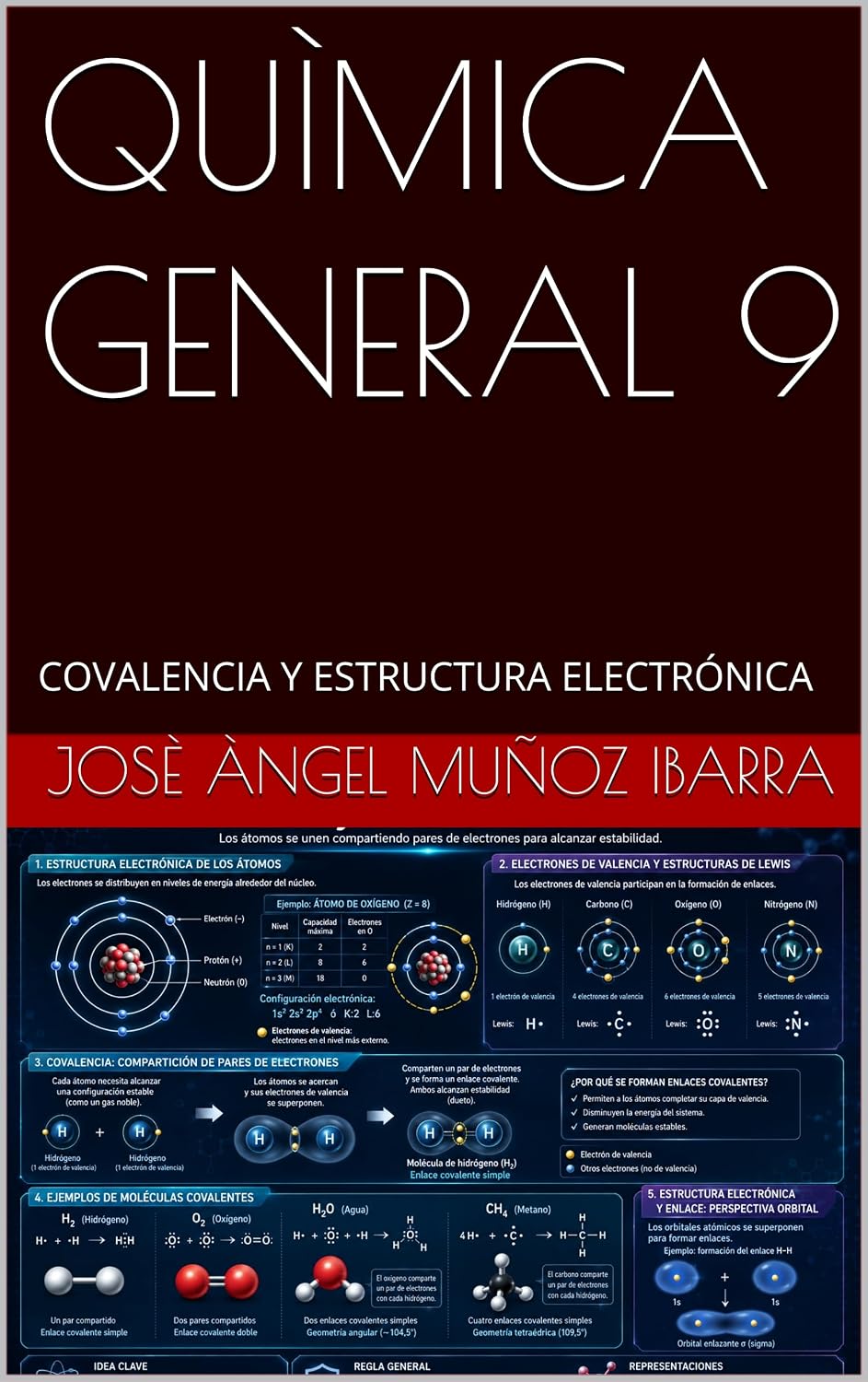 QUÌMICA GENERAL 9: COVALENCIA Y ESTRUCTURA ELECTRÓNICA (Spanish Edition) baixar o livro de graça