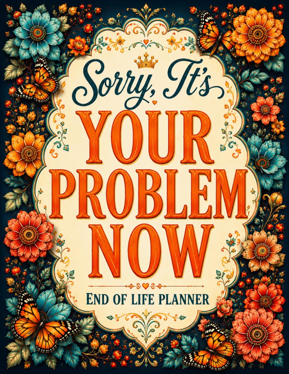 ler totalmente Sorry, It’s Your Problem Now: Final Instructions Organizer – A Funny Yet Practical End-of-Life Planner