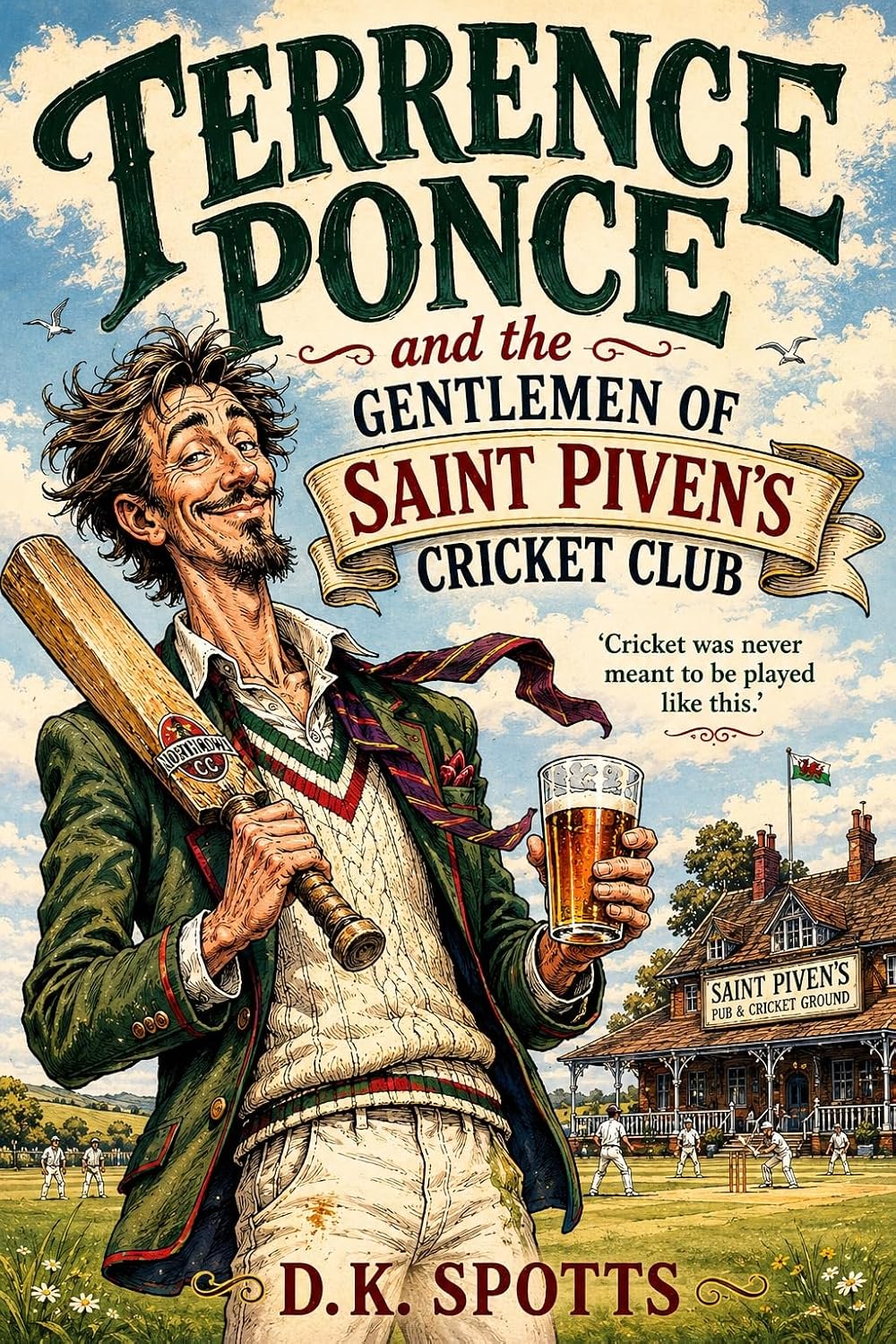 ler totalmente Terrence Ponce and the Gentlemen of St. Piven's Cricket Club (English Edition)