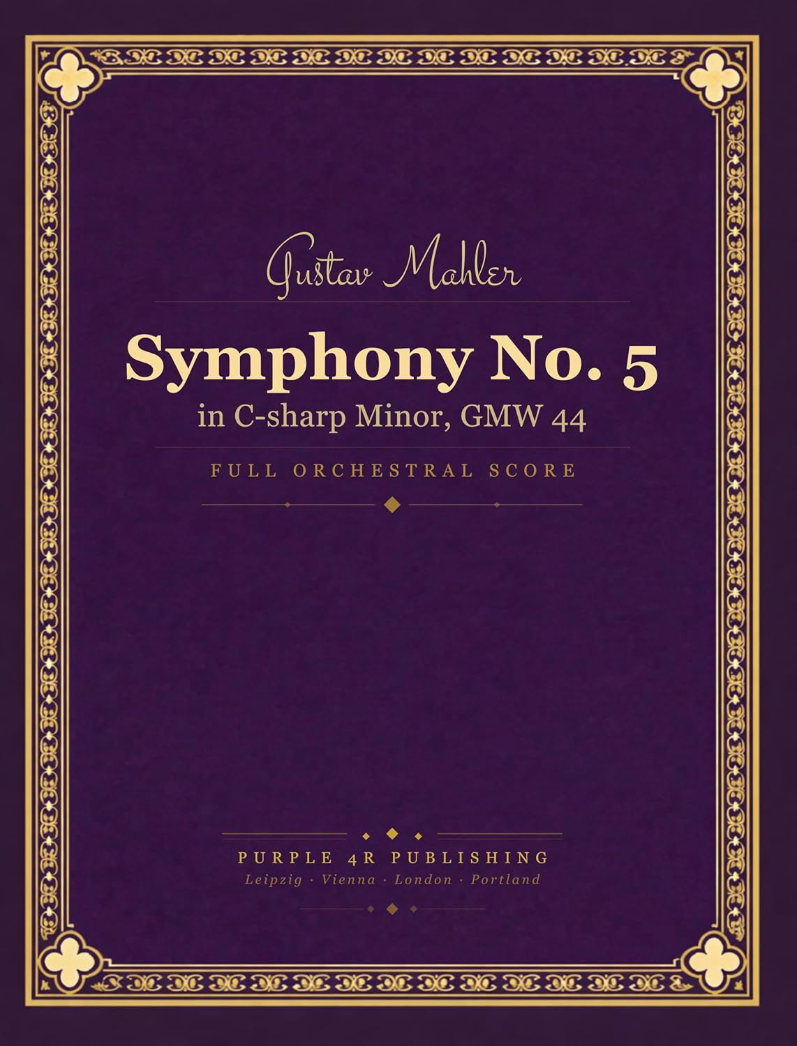 Symphony No. 5: in C-sharp Minor, GMW 44 (English Edition) baixar o livro de graça