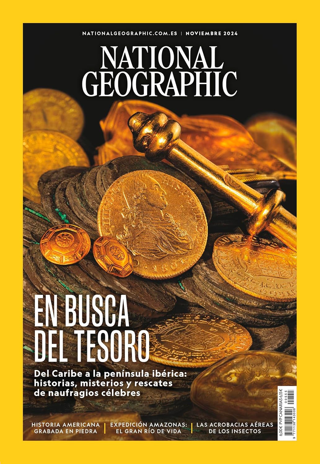ler totalmente National Geographic #555 | EN BUSCA DEL TESORO (Spanish Edition)