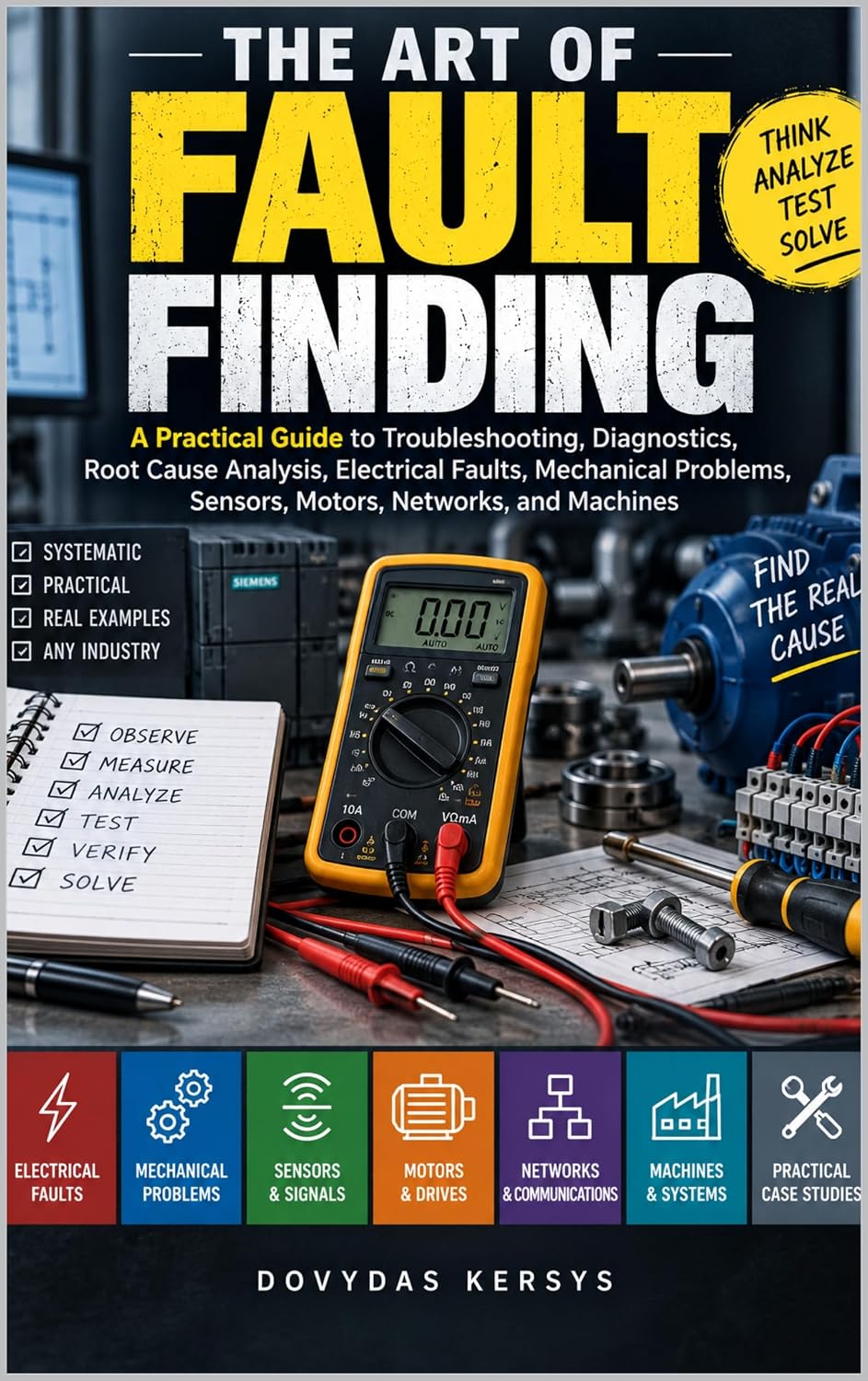The Art of Fault Finding: A Practical Guide to Troubleshooting, Diagnostics, Root Cause Analysis, Electrical and Mechanical Faults, Sensors, Motors, Networks,... and Everyday Systems (English Edition) baixar o livro de graça