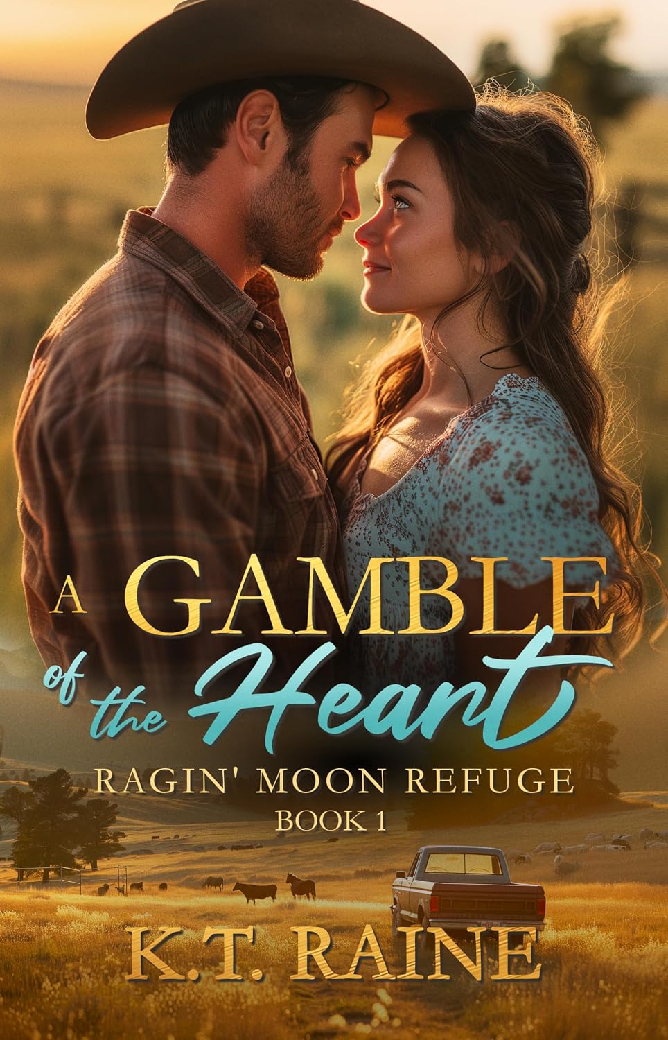 ler totalmente A Gamble of the Heart: A clean, contemporary romantic suspense (Ragin' Moon Refuge Book 1) (English Edition)