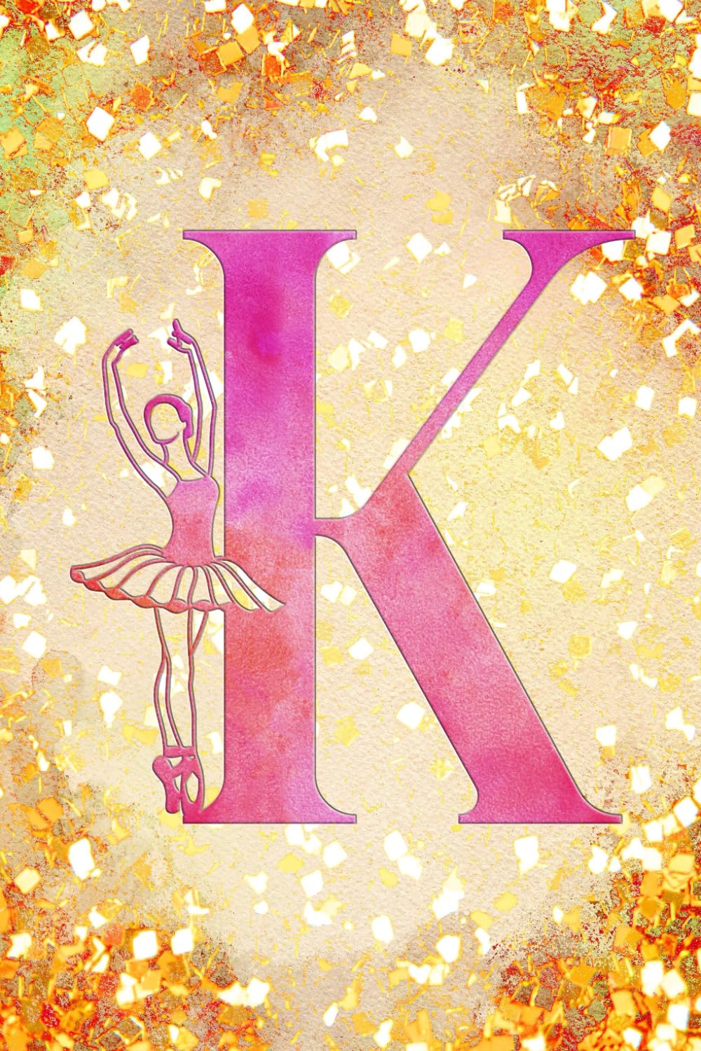 capítulo por capítulo baixar K: Letter "K" Initial Ballet Dance Monogram Notebook - Ballerina on Pink & Gold - College-Ruled Personal Journal, Writing Pad or Diary for Dancers, Girls & Women - 110 Pages, 6x9