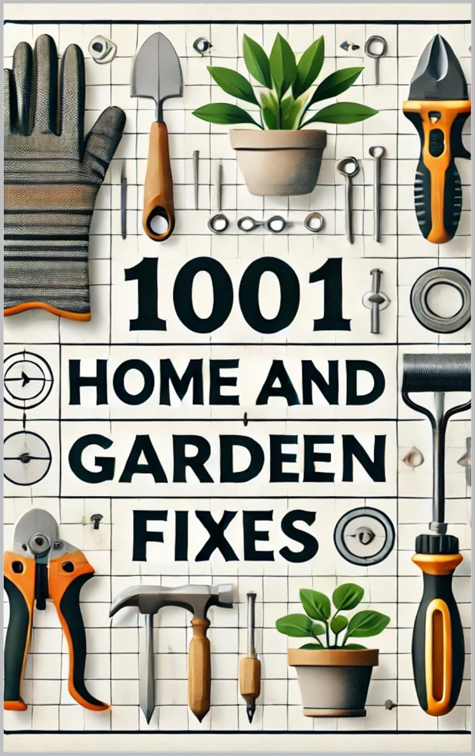 ler totalmente 1001 Home and Garden Fixes (English Edition)