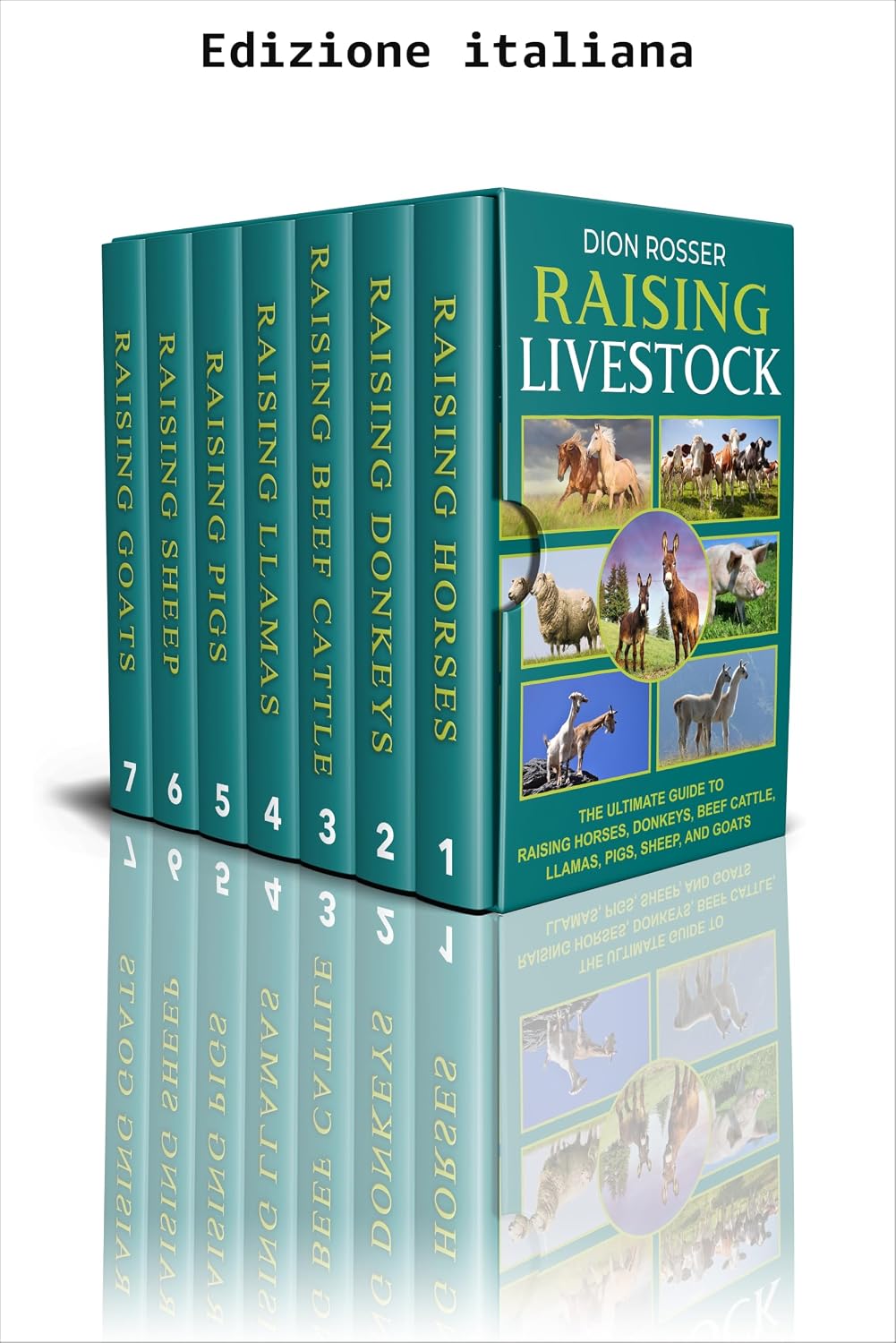 ler totalmente Allevare bestiame: La guida definitiva per allevare cavalli, asini, bovini da carne, lama, maiali, pecore e capre (Autosufficienza) (Italian Edition)
