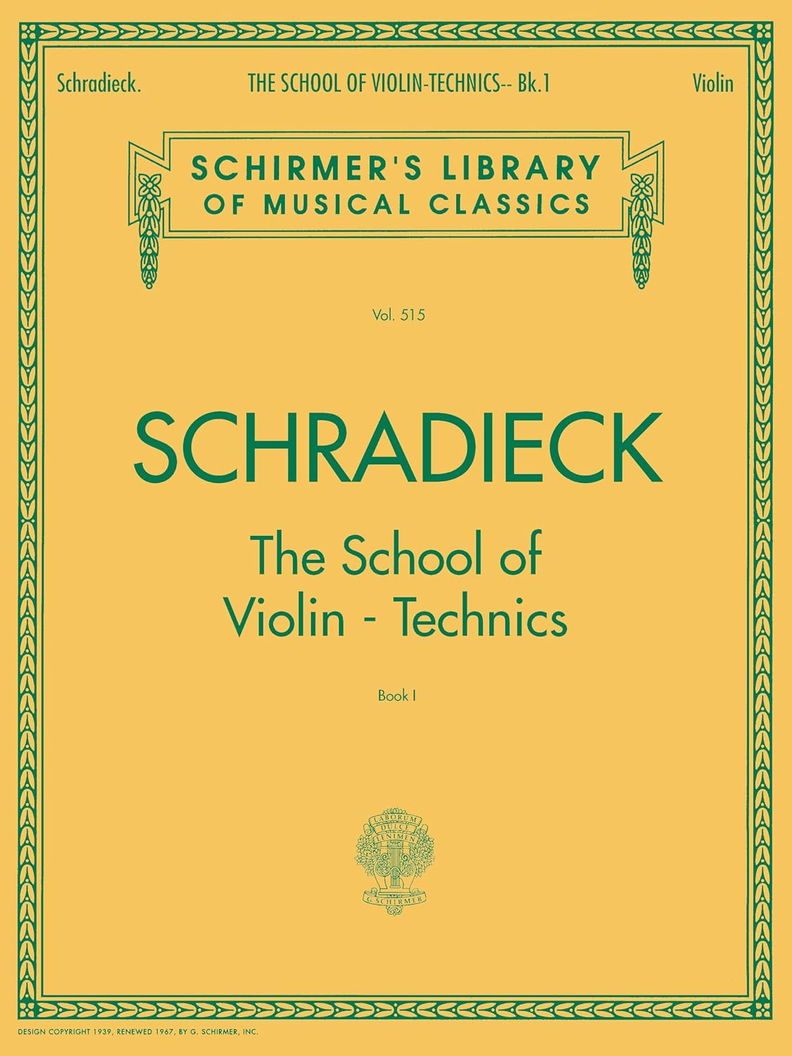 capítulo por capítulo baixar School of Violin Technics - Book 1: Exercises for Promoting Dexterity