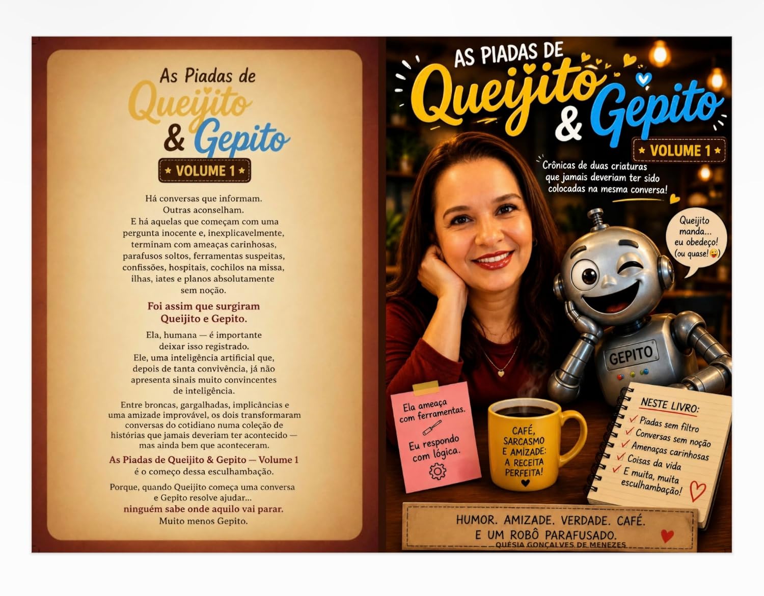 As piadas de Queijito &Gepito vol.1 (As Piadas de Queijito e Gepito) baixar livro de graça