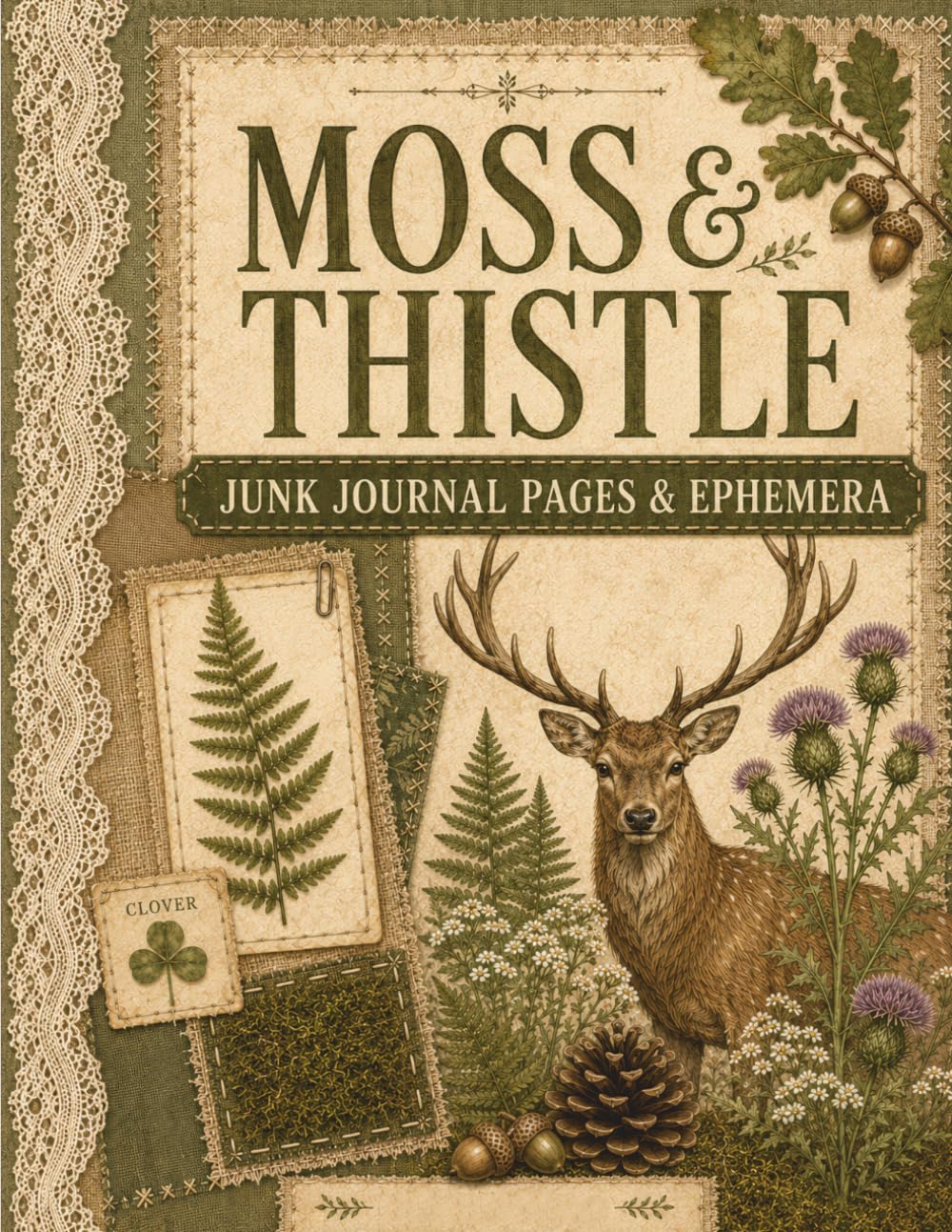 Moss & Thistle: Junk Journal Pages & Ephemera