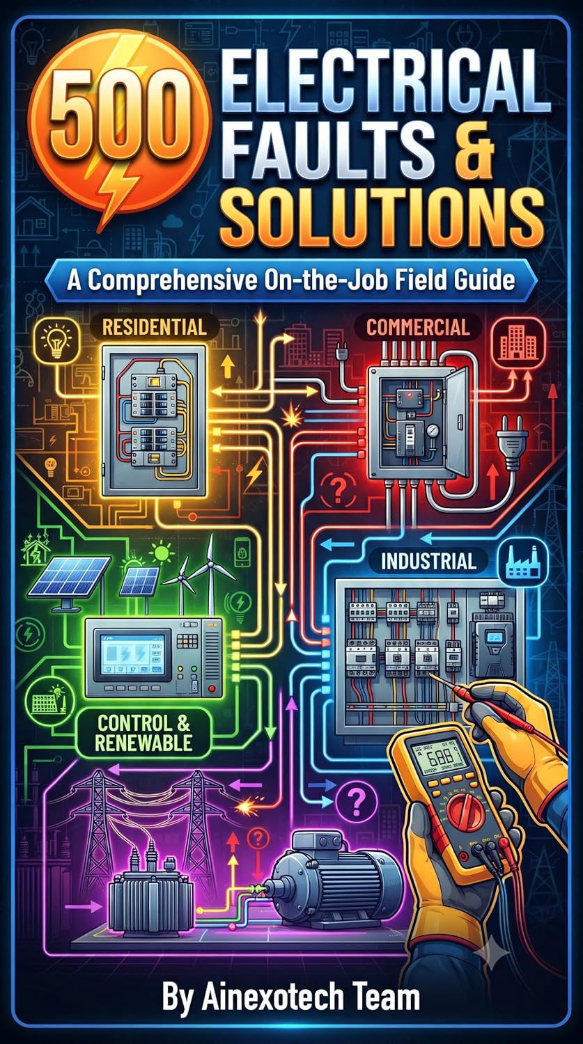 500 Electrical Faults & Solutions: A Practical Field Guide to Troubleshooting Residential, Commercial, Industrial, Power, Motor, Control & Renewable Energy Systems (English Edition) baixar o livro de graça