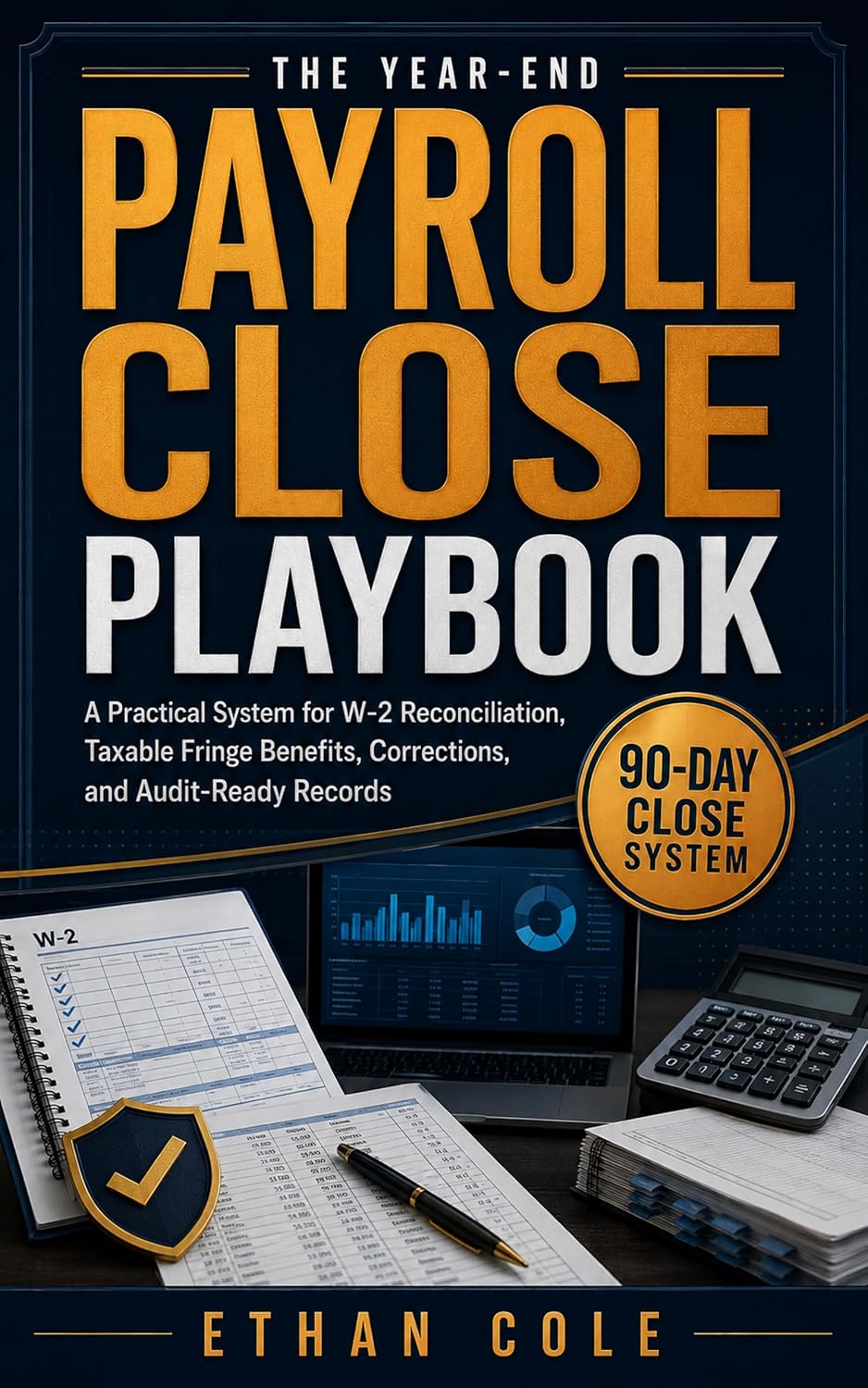 The Year-End Payroll Close Playbook: A Practical System for W-2 Reconciliation, Taxable Fringe Benefits, Corrections, and Audit-Ready Records (English Edition) baixar o livro de graça