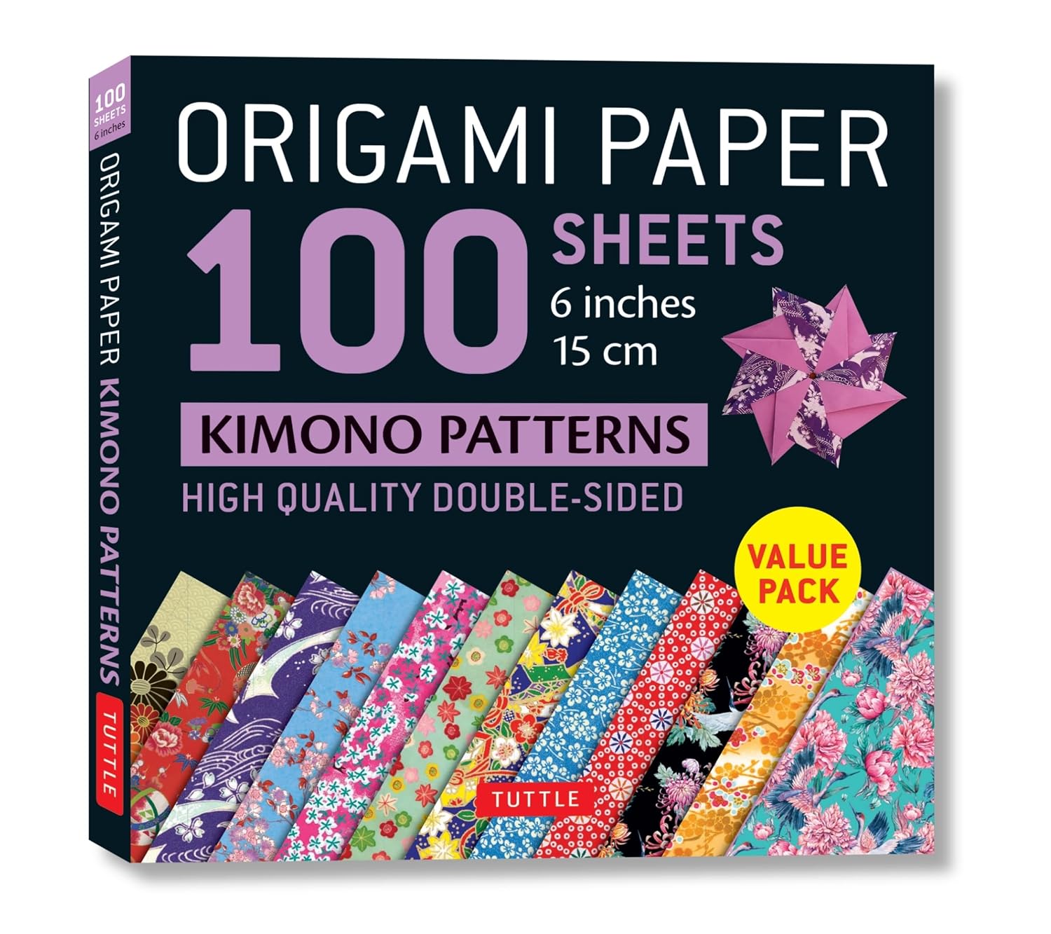 Origami Paper 100 Sheets Kimono Patterns 6" (15 CM): High-Quality Double-Sided Origami Sheets Printed with 12 Different Patterns (Instructions for 6 Projects Included) baixar livro de graça