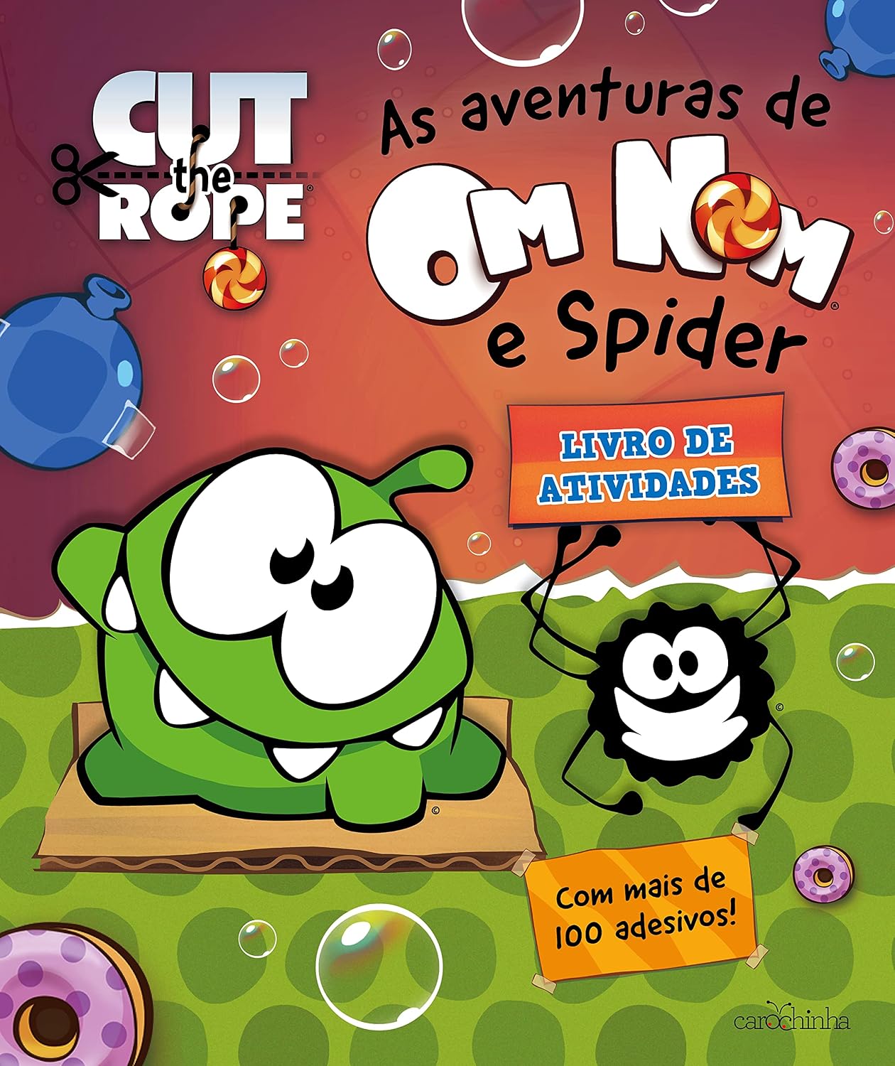 As aventuras de Om Nom e Spider: livro de atividades baixar livro de graça