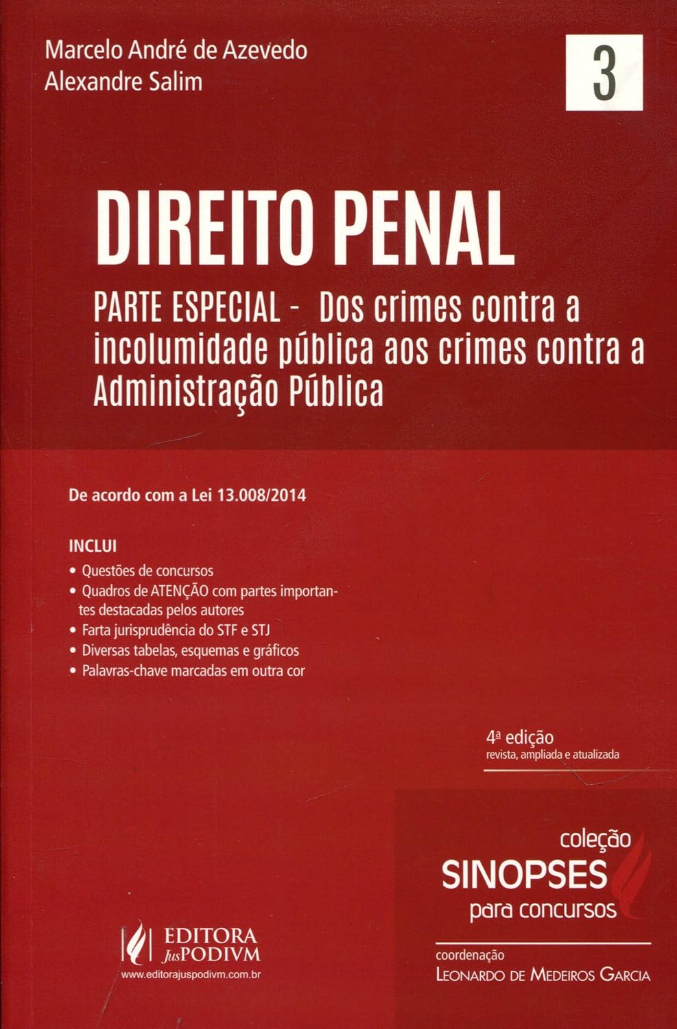 Direito Penal. Parte Especial - Volume 3. Coleção Sinopses Para Concursos baixar o livro de graça