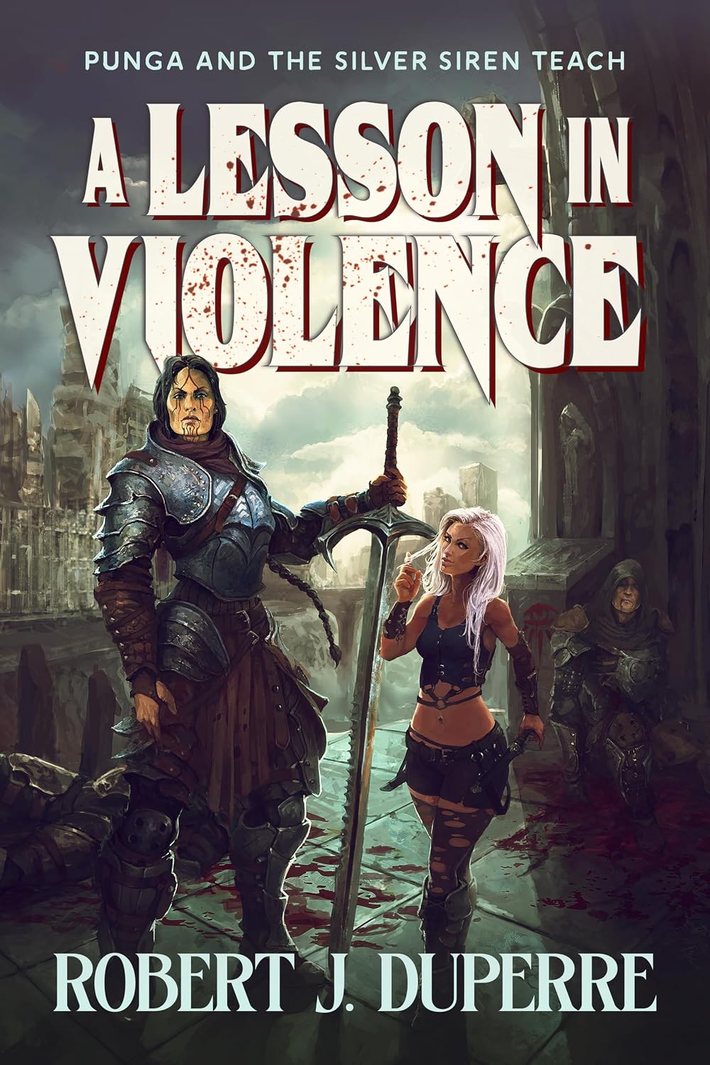 ler totalmente A Lesson in Violence (Punga and the Silver Siren Book 1) (English Edition)