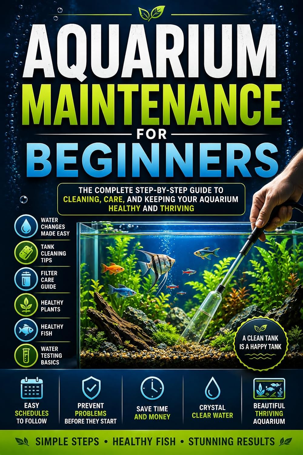 Aquarium Maintenance for Beginners: The Complete Guide to Cleaning, Water Changes, Equipment Care, and Routine Maintenance for a Healthy Freshwater Aquarium... Pet Care Collection) (English Edition) baixar o livro de graça