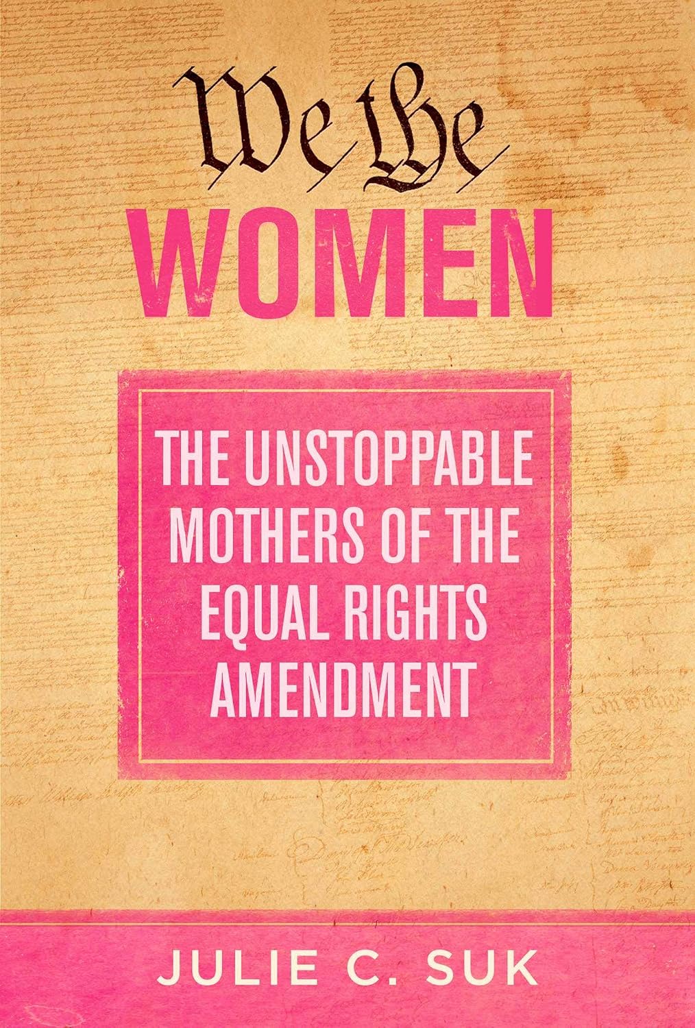 We the Women: The Unstoppable Mothers of the Equal Rights Amendment (English Edition)