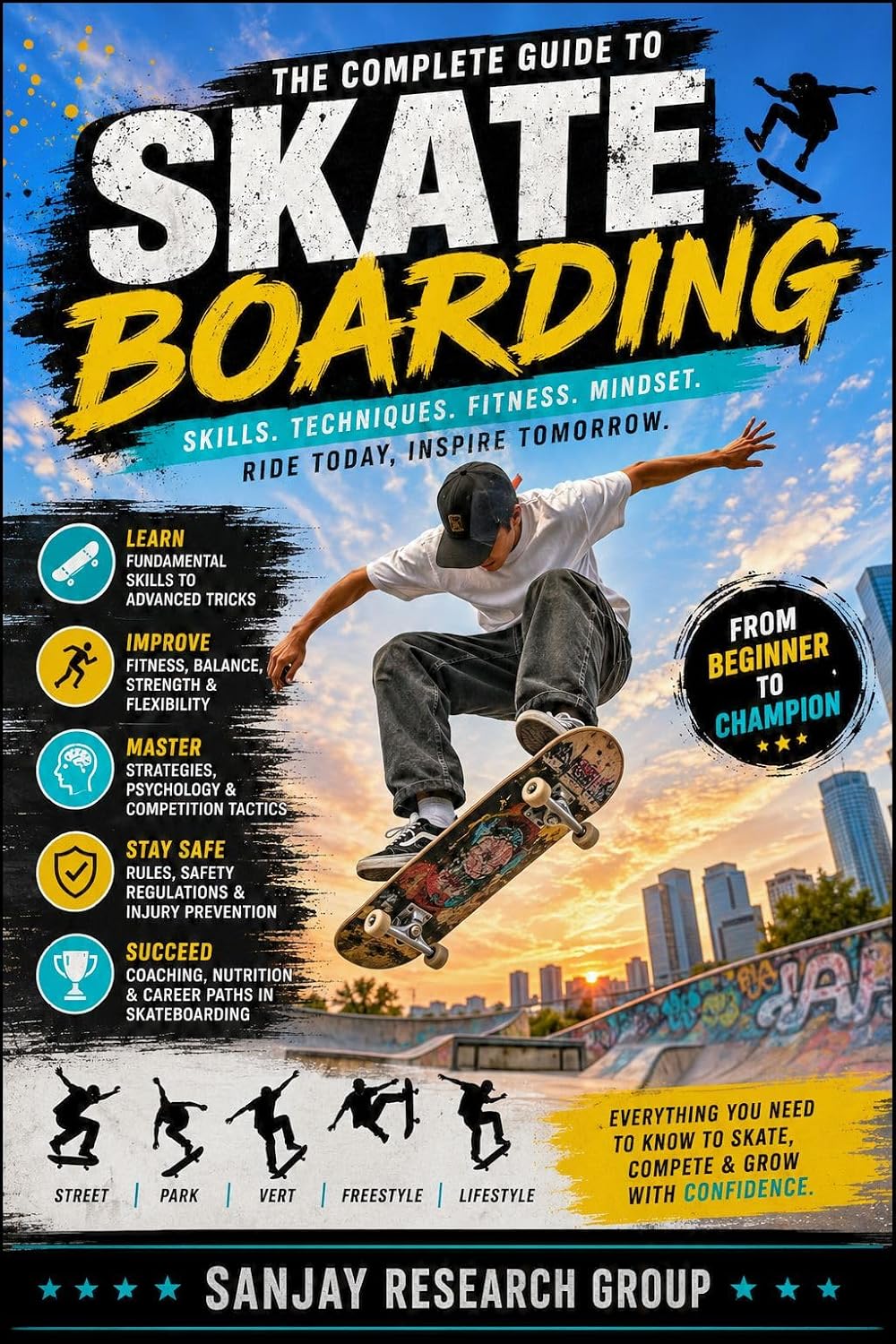 Skateboarding: Ride Today, Inspire Tomorrow (Sports Guide Books By Sanjay Mandavi Book 13) (English Edition) baixar o livro de graça