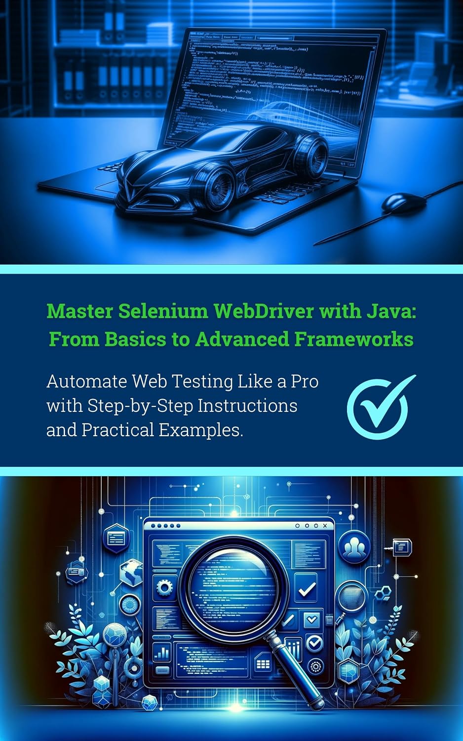 Master Selenium WebDriver with Java: From Basics to Advanced Frameworks: Automate Web Testing Like a Pro with Step-by-Step Instructions and Practical Examples (English Edition) baixar livro de graça