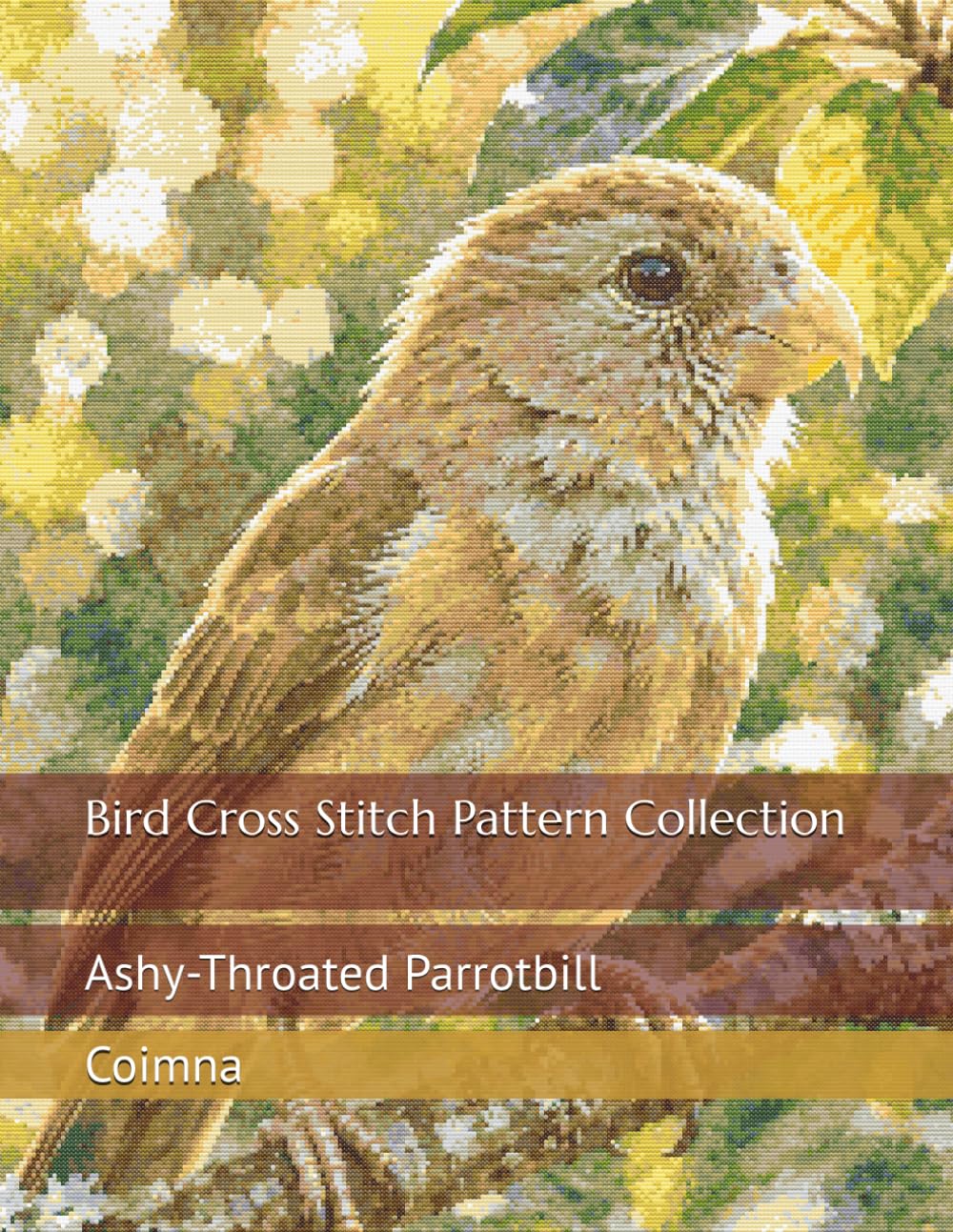 Bird Cross Stitch Pattern Collection: Ashy-Throated Parrotbill baixar o livro de graça