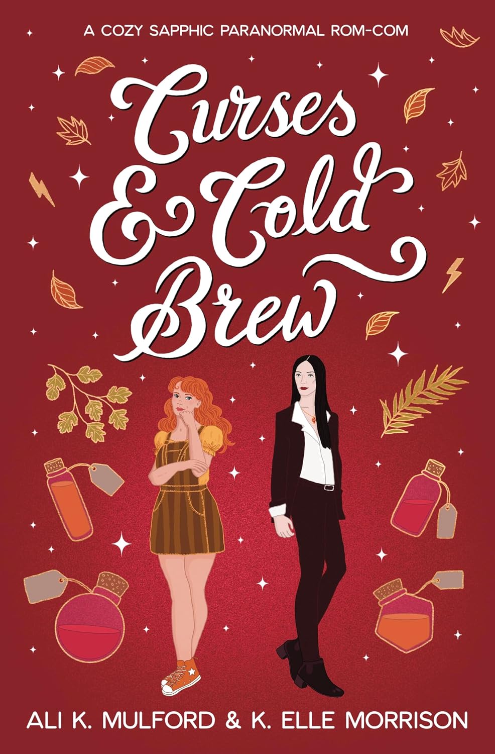 ler totalmente Curses & Cold Brew: A cozy sapphic paranormal rom-com (Maple Hollow Book 2) (English Edition)